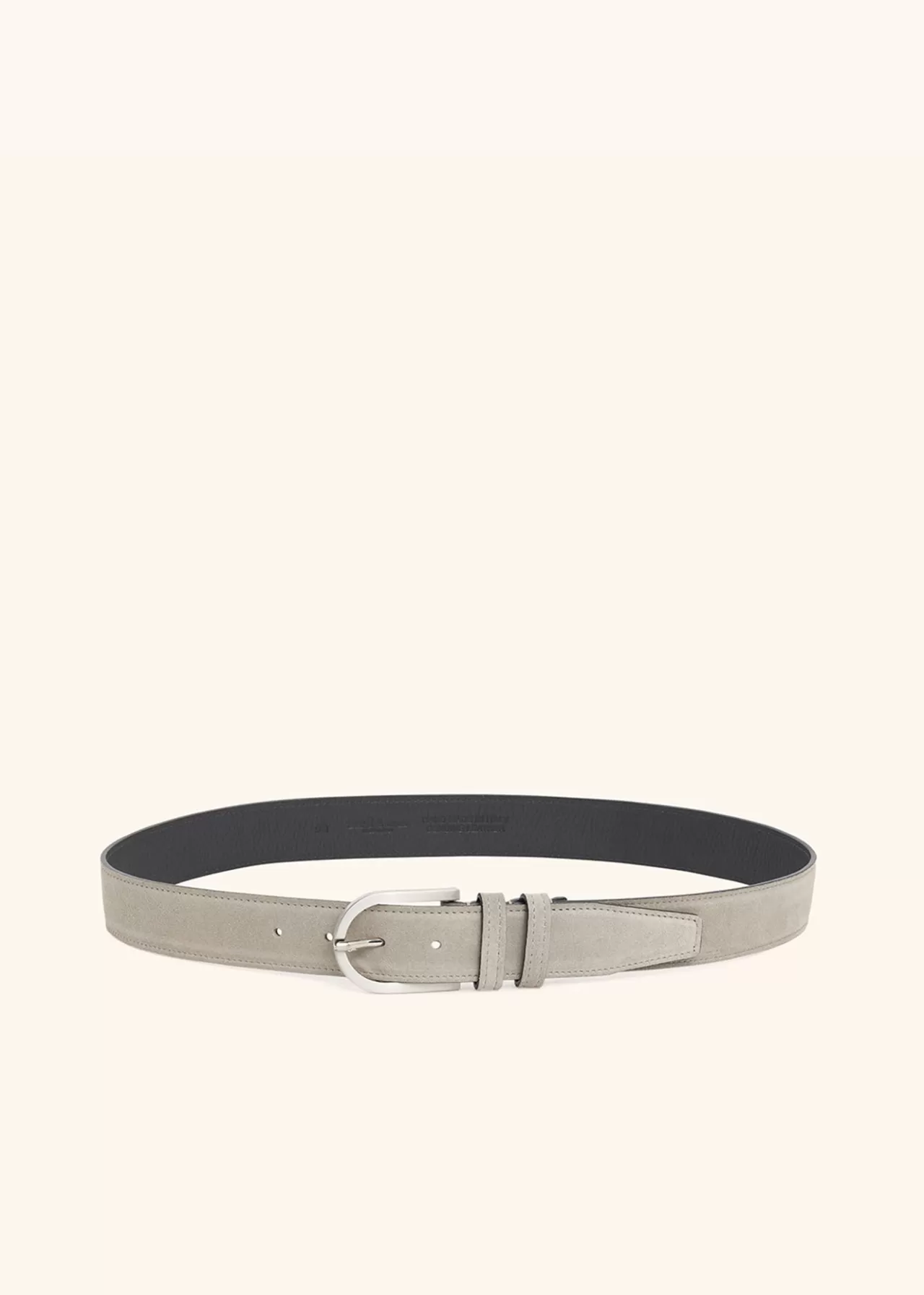 New Kiton Belt Calfskin Grey