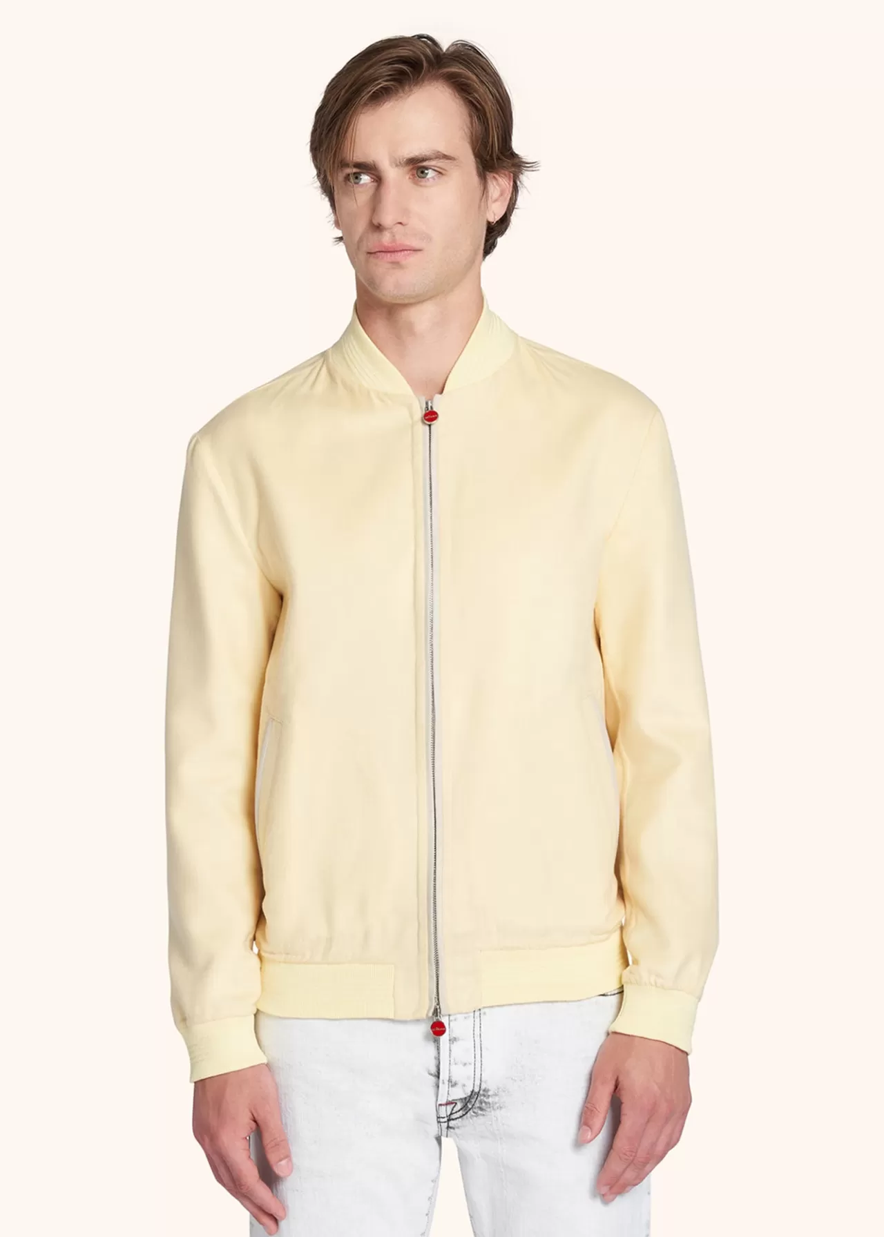 New Kiton Blouson Cashmere Yellow