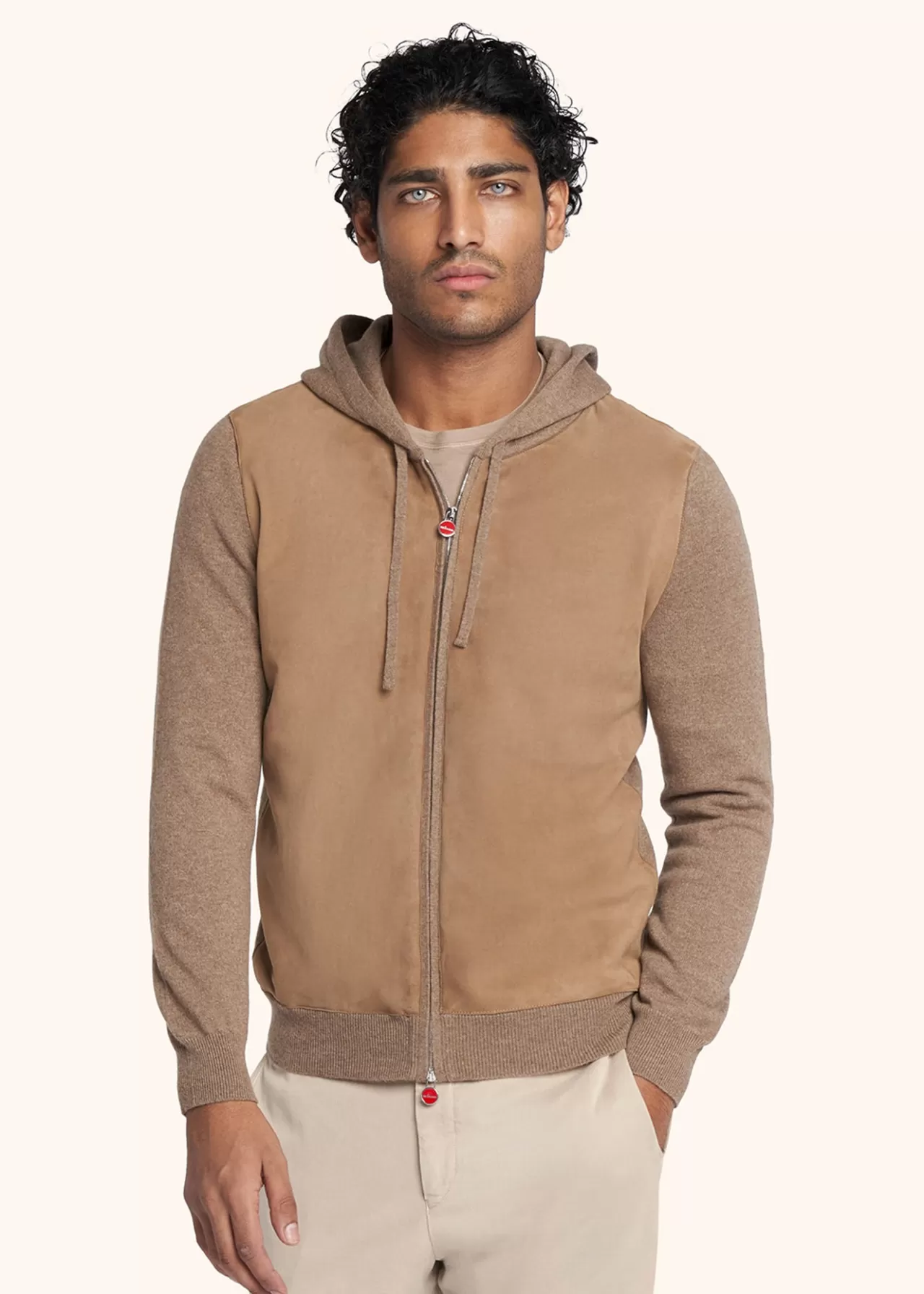 New Kiton Blouson W/Hood Cashmere