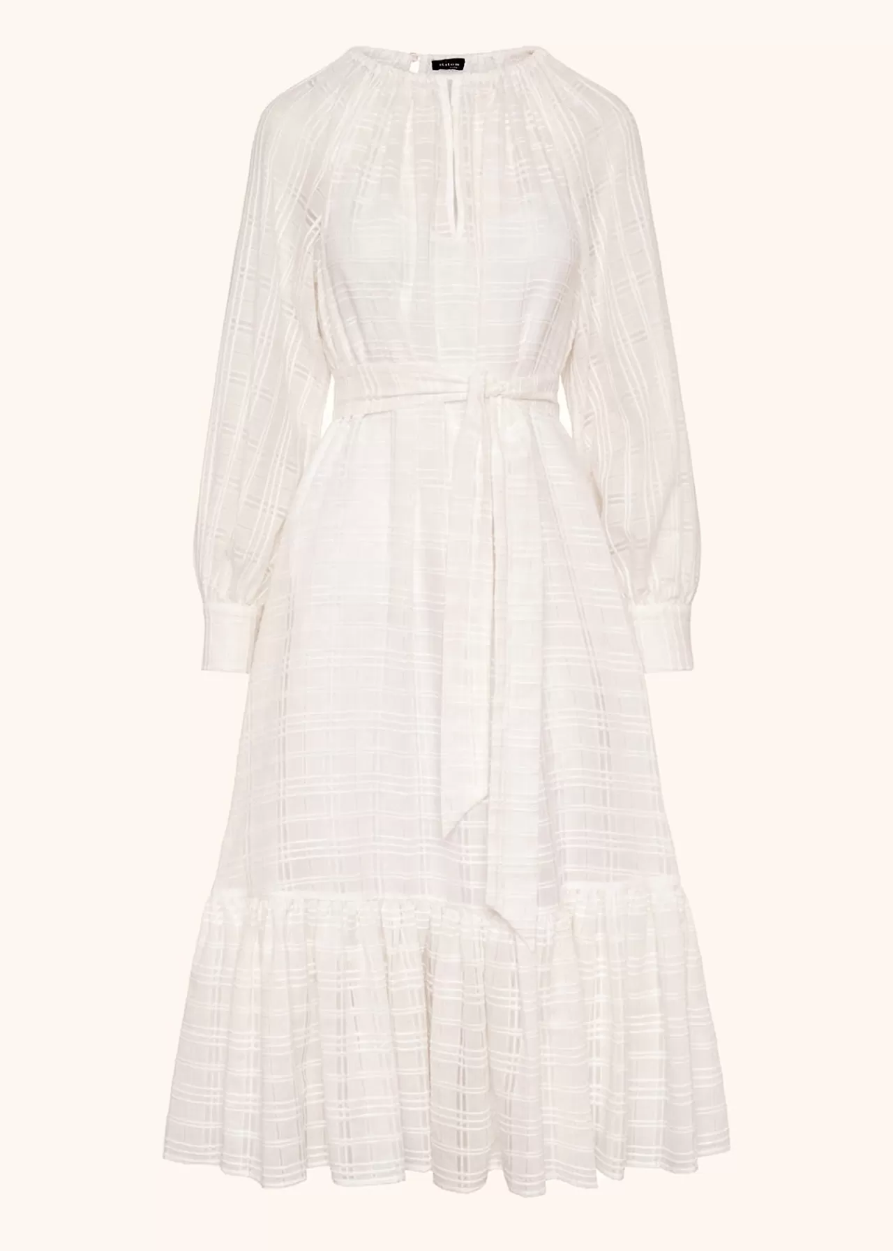 Clearance Kiton Dress Cotton White