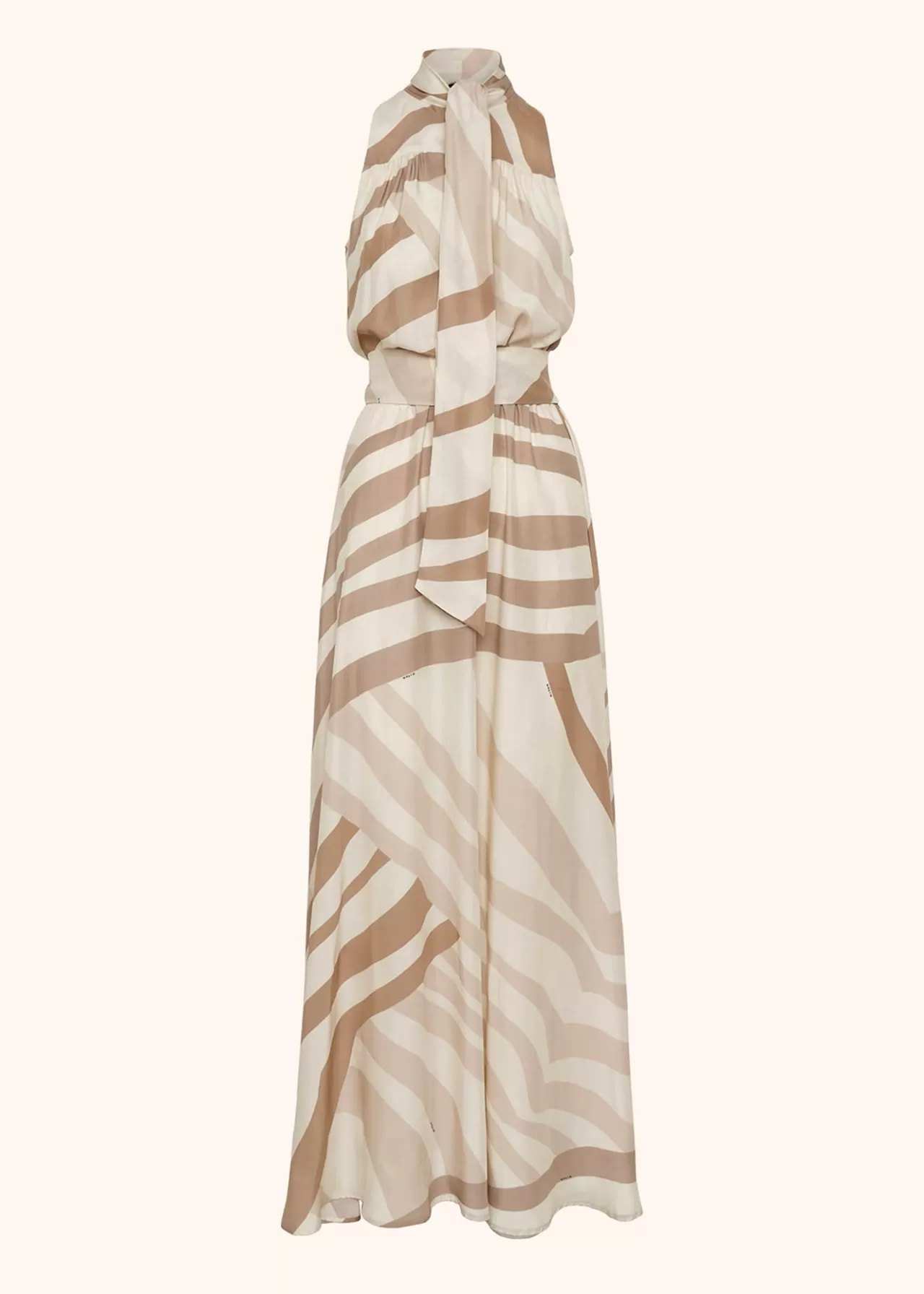 Discount Kiton Dress Silk Beige