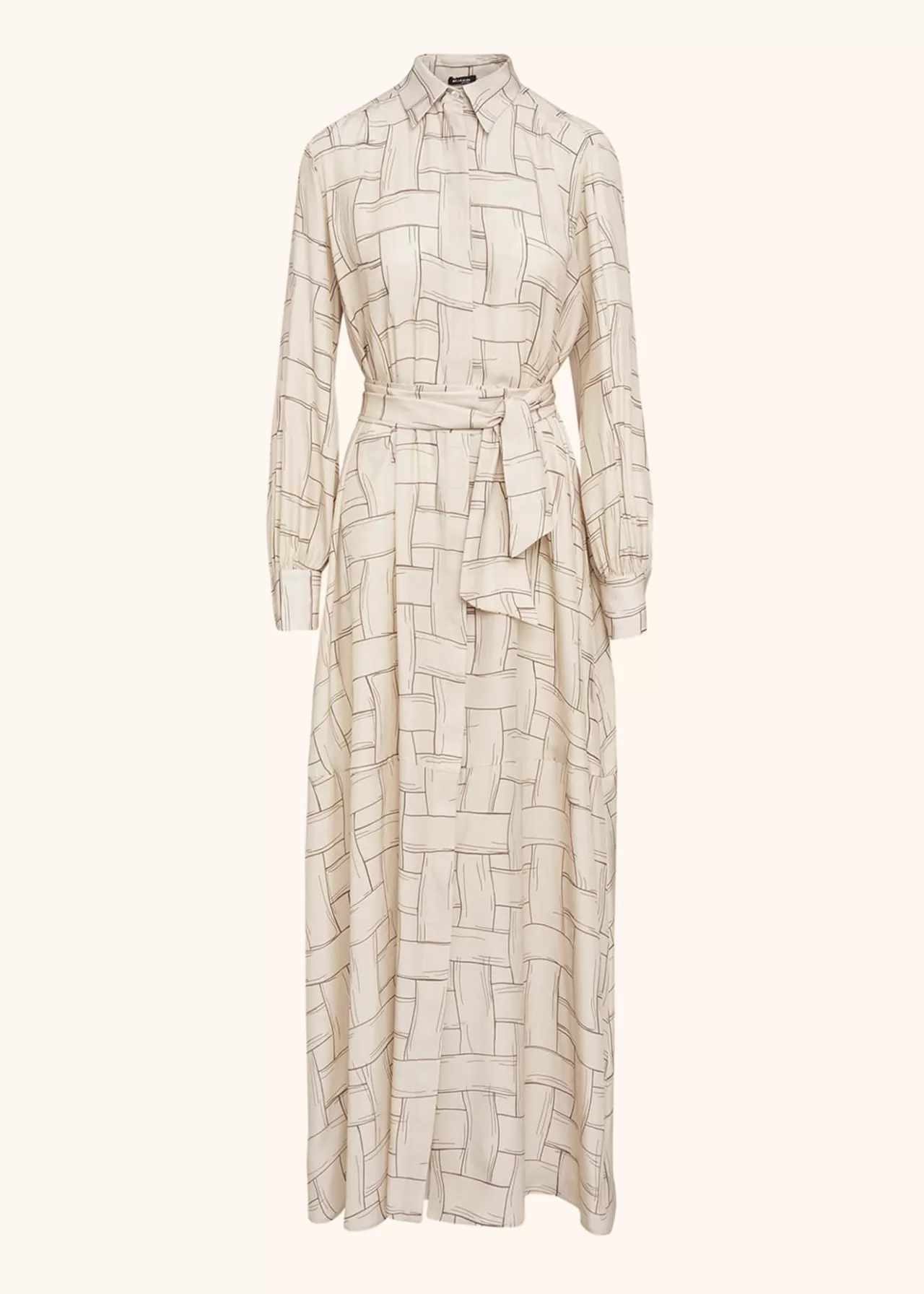 New Kiton Dress Silk Ivory