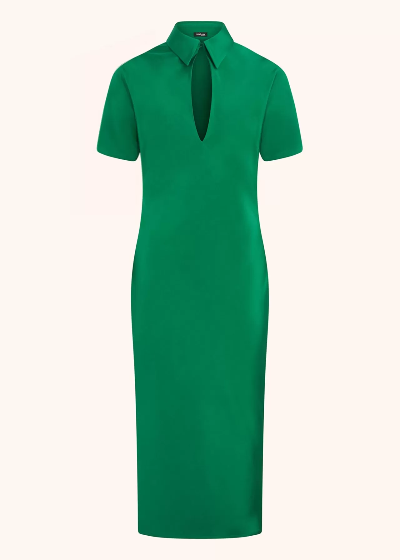 Online Kiton Dress Silk Emerald Green