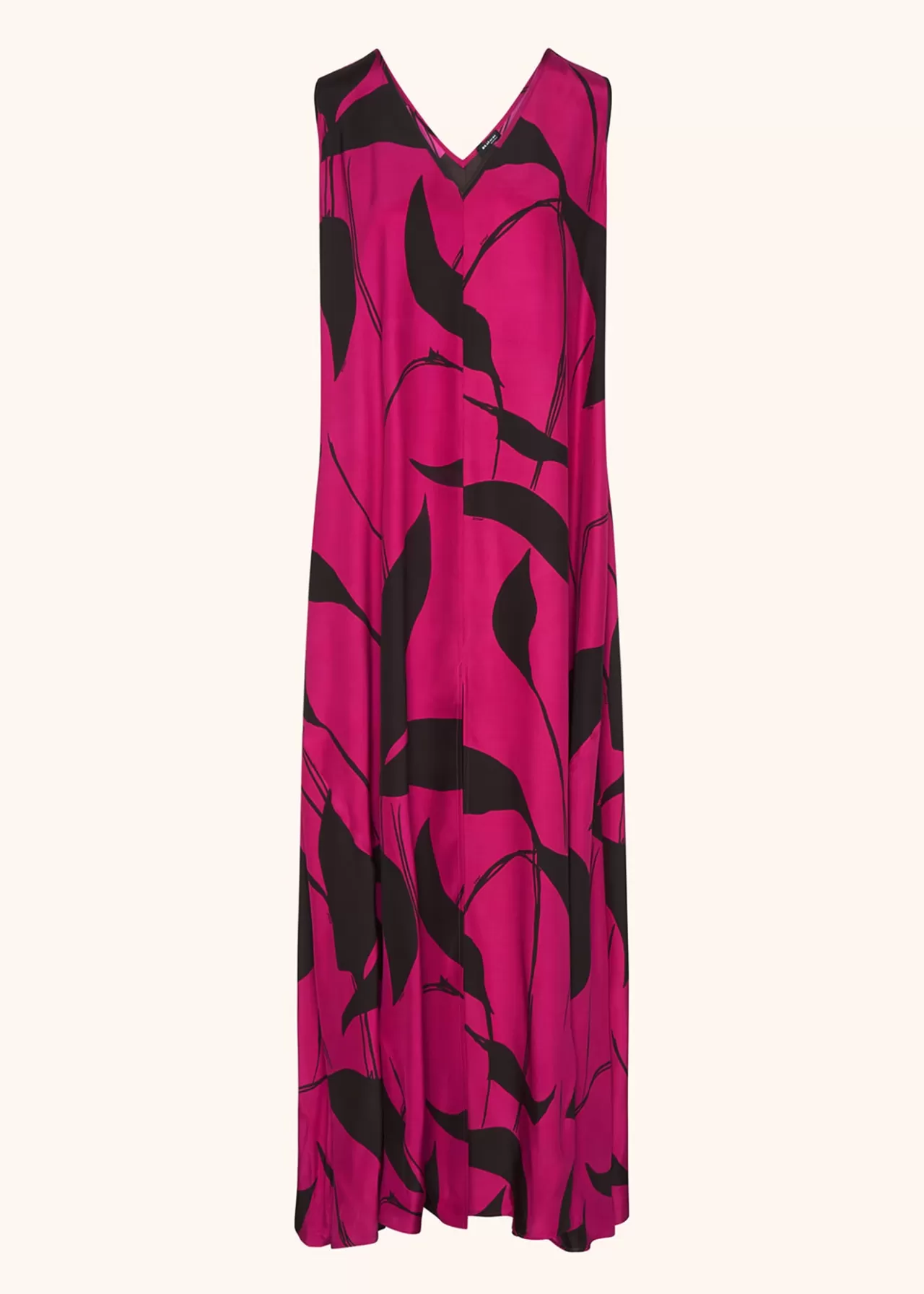 Cheap Kiton Dress Silk Fuchsia/Brown