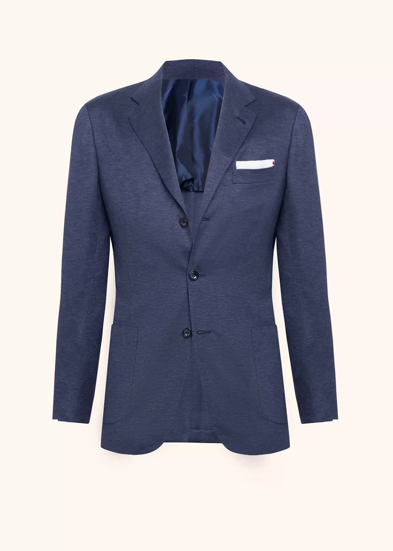 Store Kiton Jacket Cashmere Blue