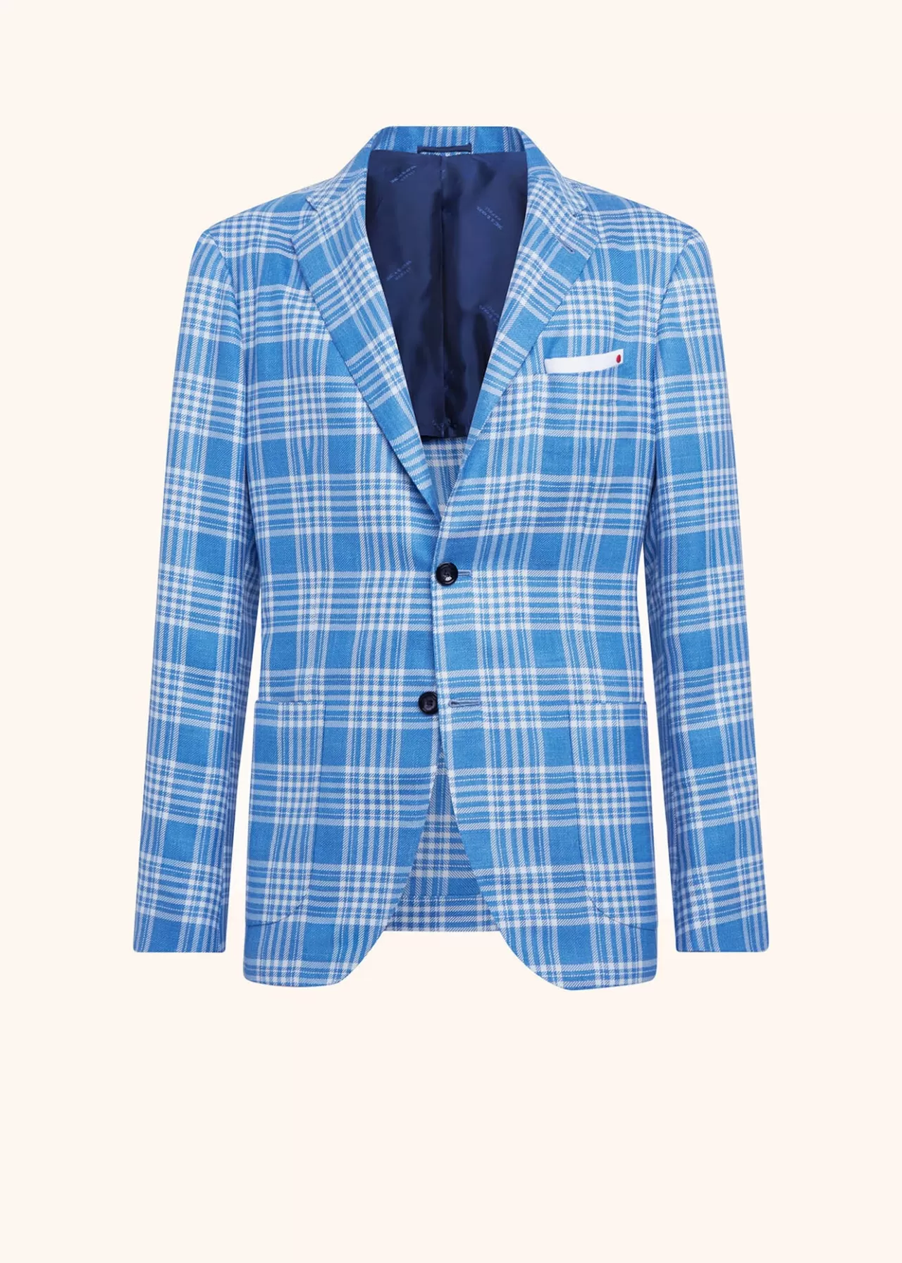 Hot Kiton Jacket Cashmere Blue