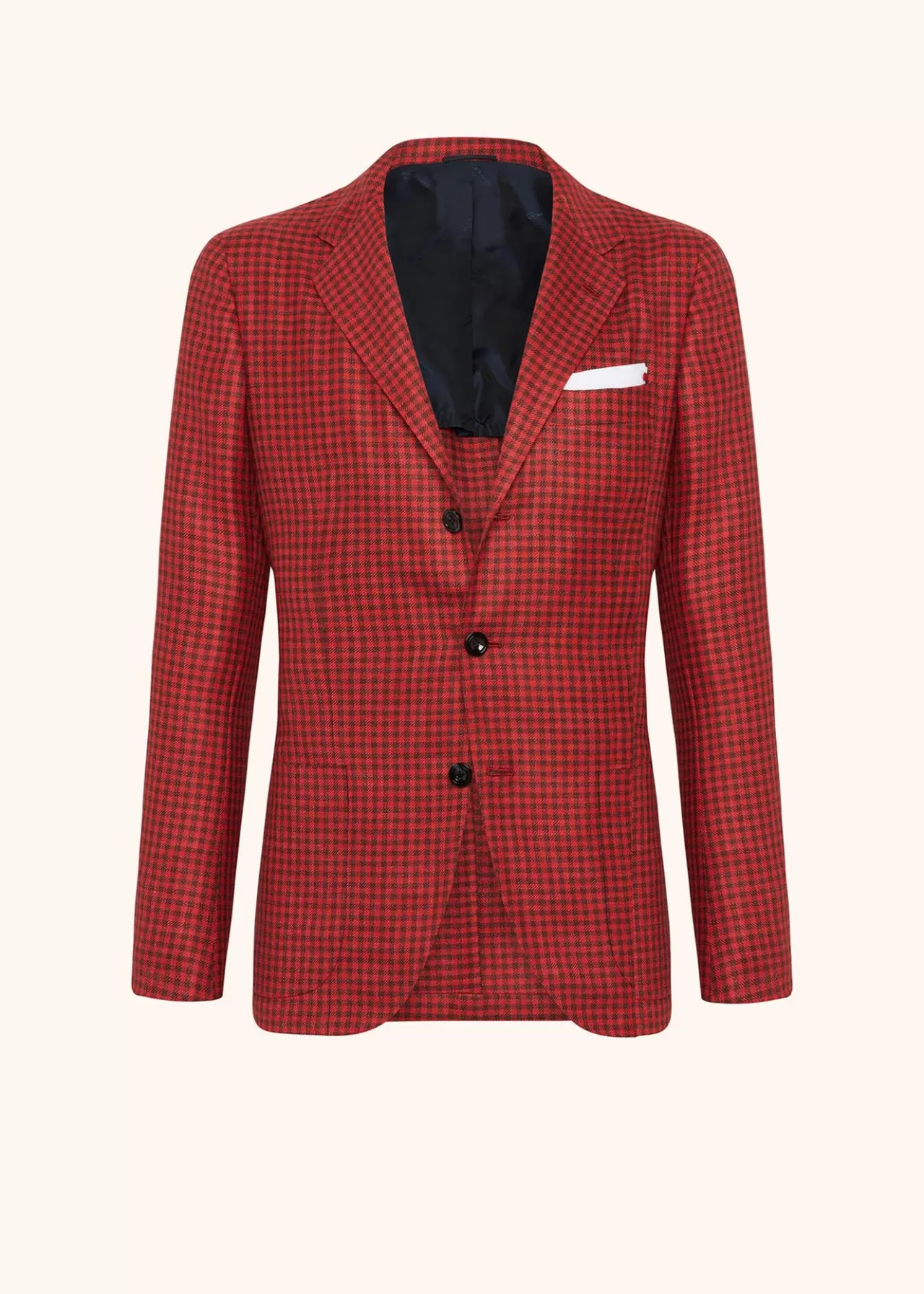 Sale Kiton Jacket Cashmere Red