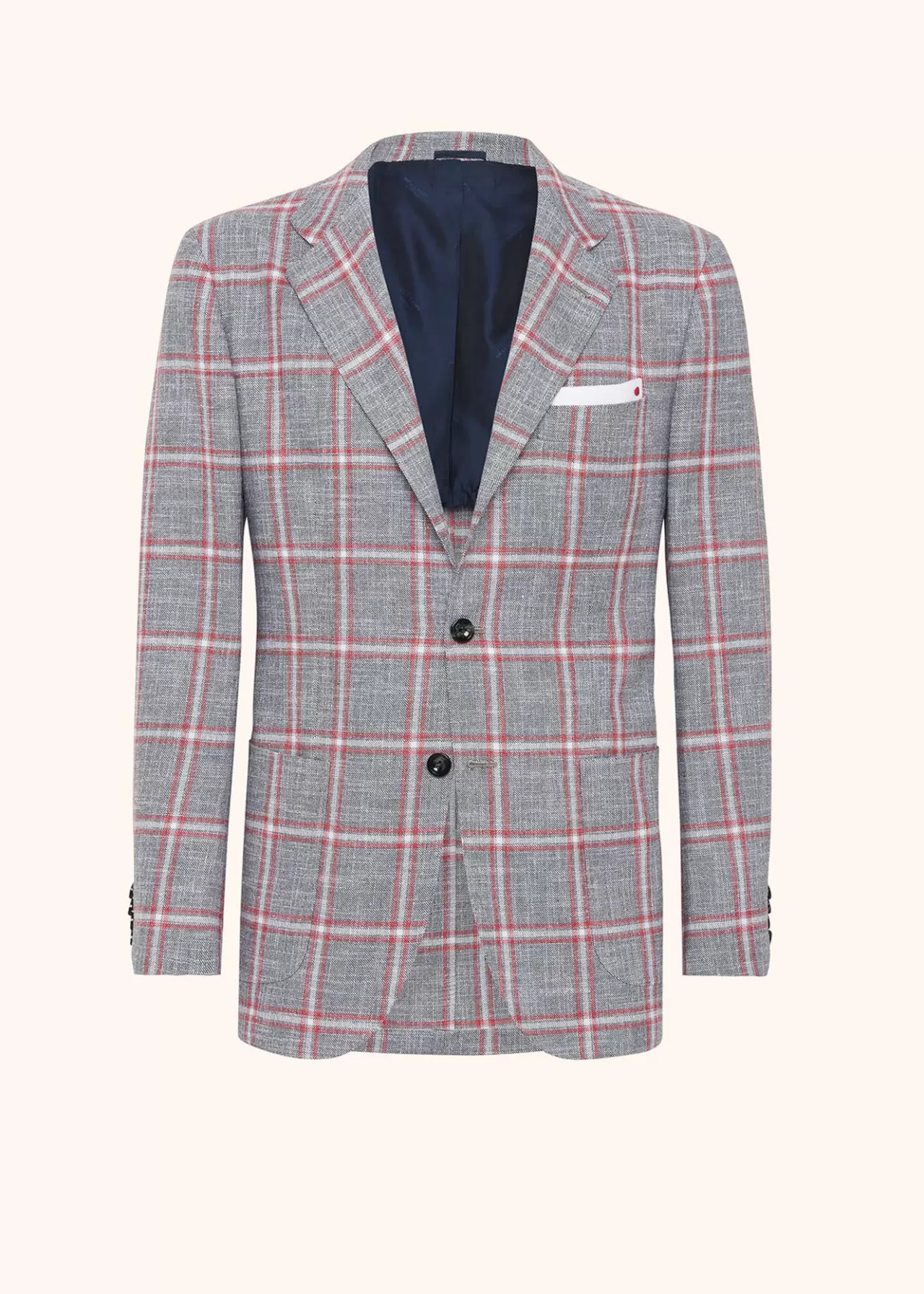 Store Kiton Jacket Cashmere Red