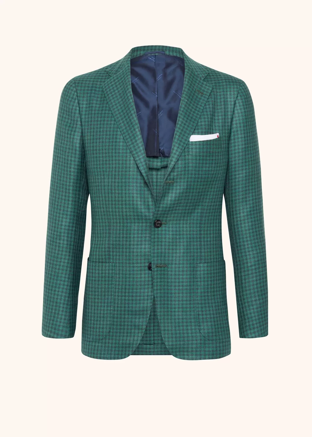 Store Kiton Jacket Cashmere Green