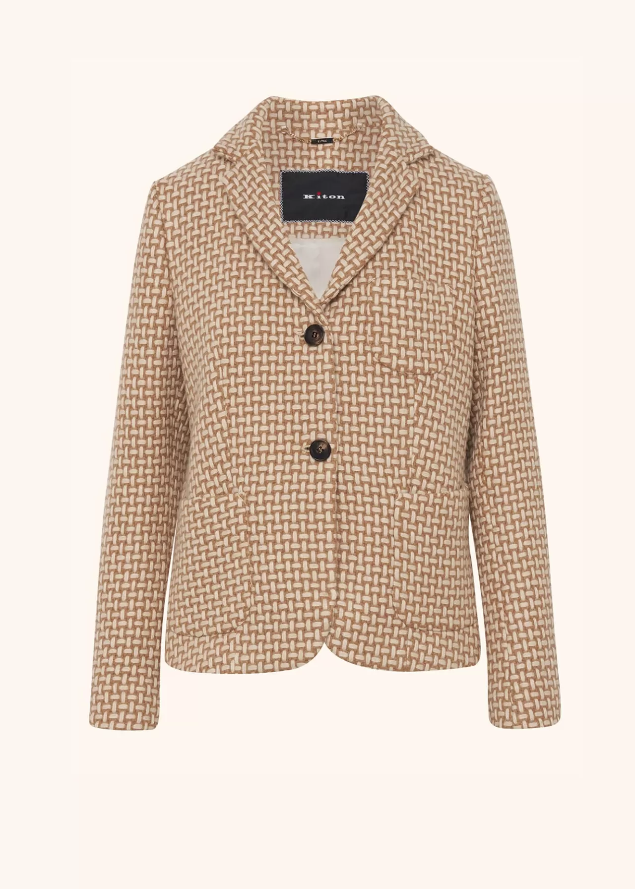 Cheap Kiton Jacket Cashmere Beige