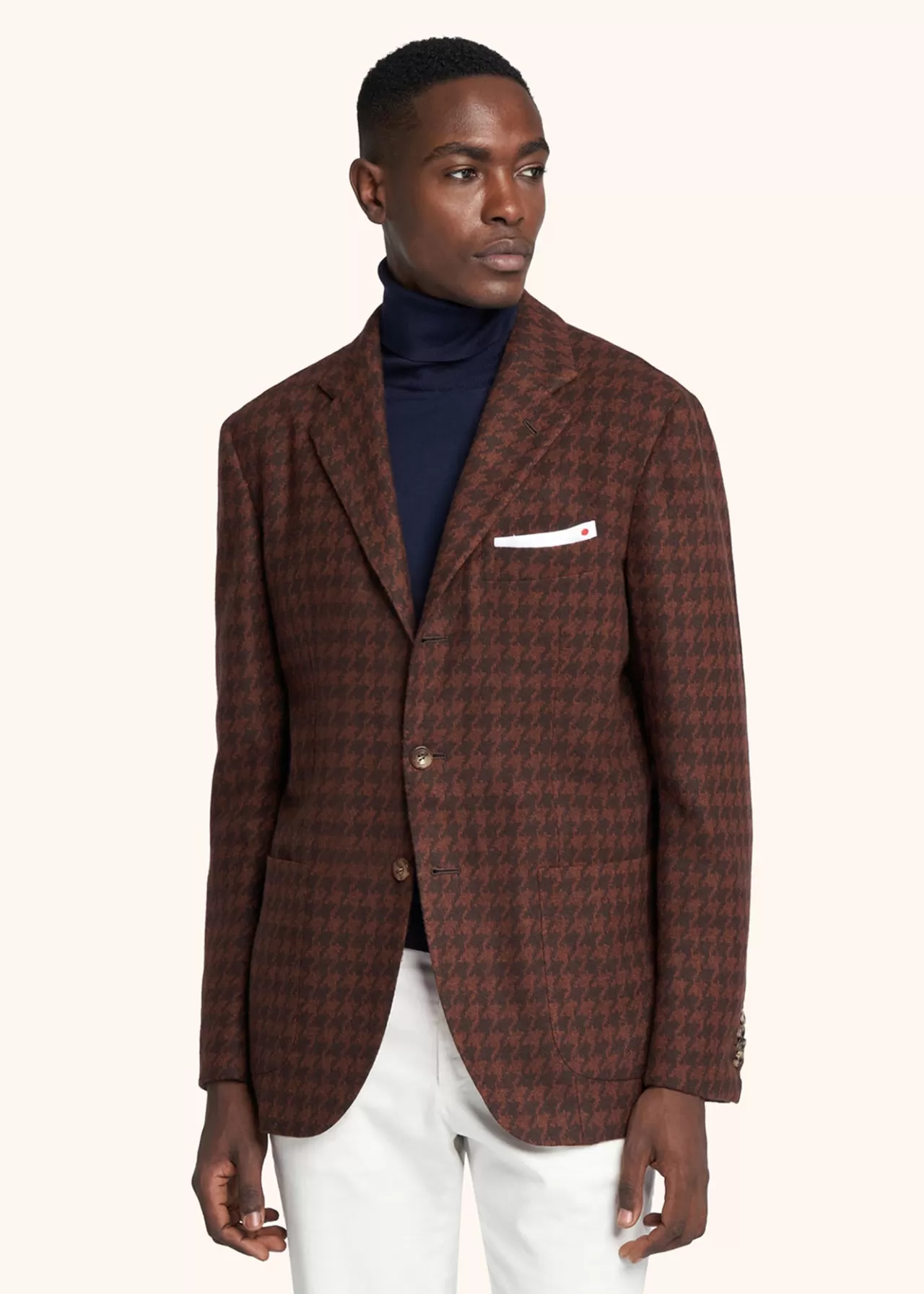 Hot Kiton Jacket Cashmere Brown