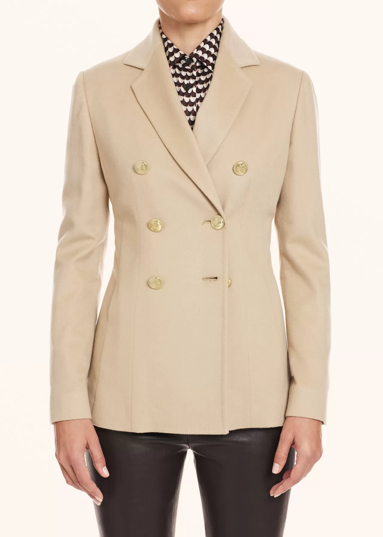 Best Kiton Jacket Cashmere Sand