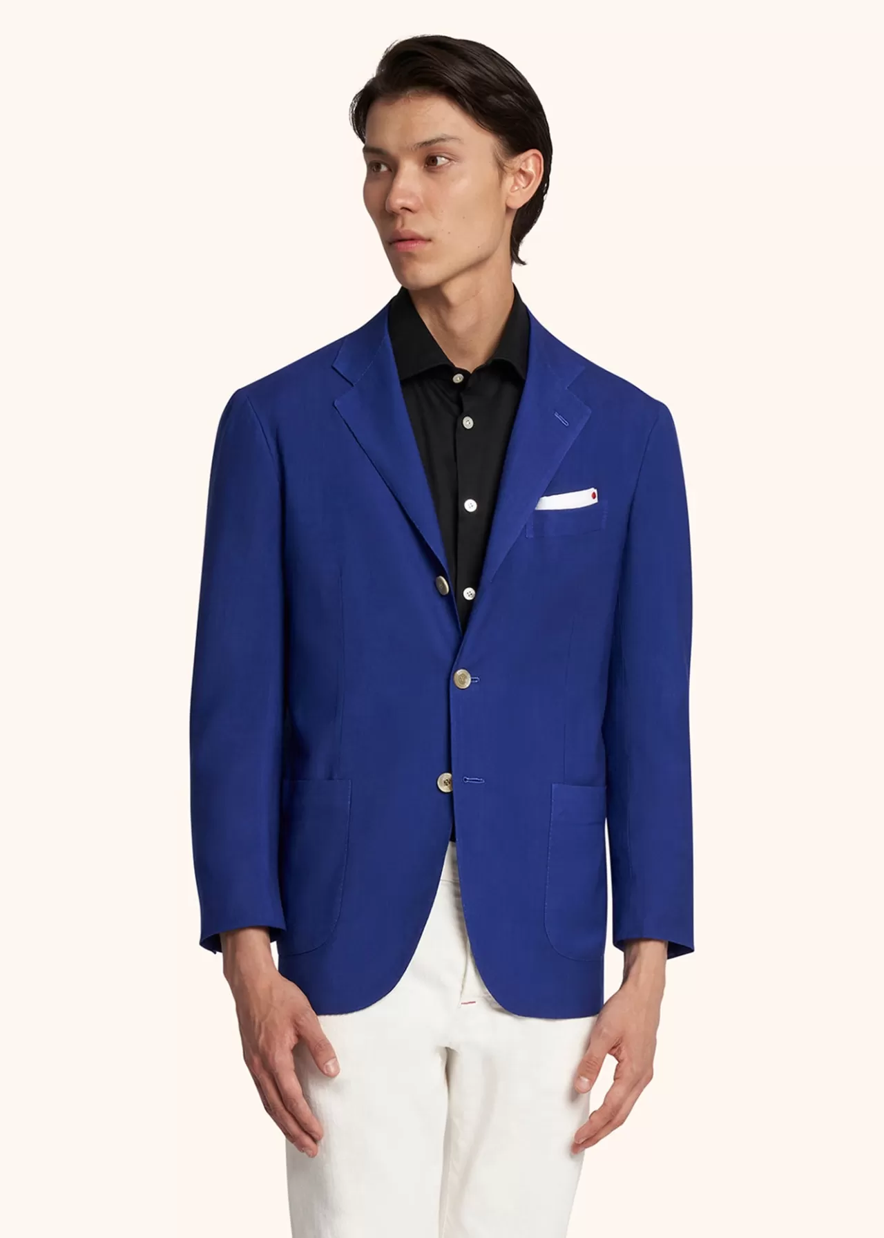 Discount Kiton Jacket Cashmere Ink Blue