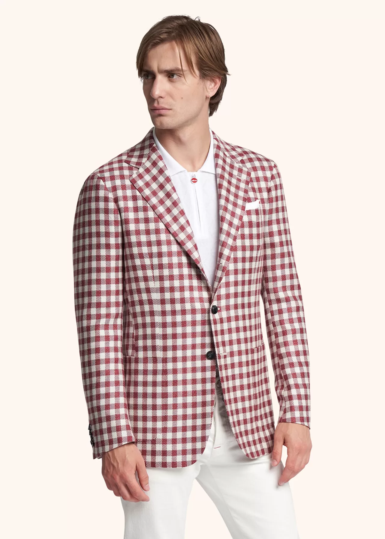 Flash Sale Kiton Jacket Wool Red