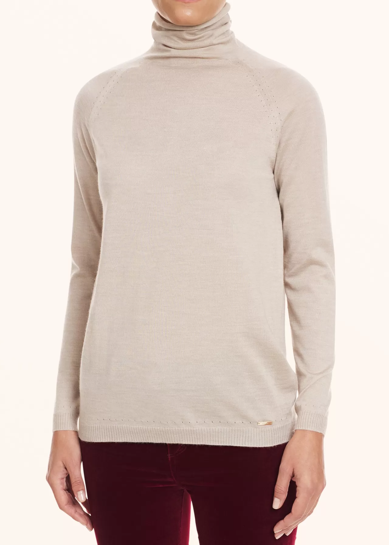 Best Kiton Jersey Cashmere Sand