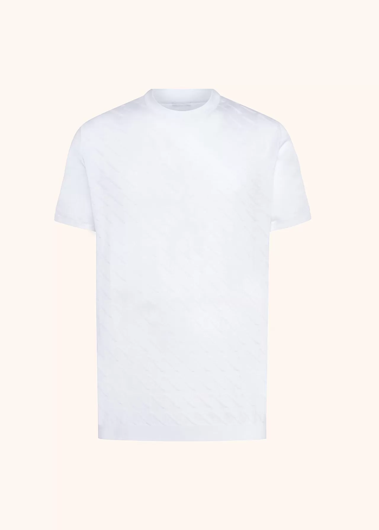 New Kiton Jersey Round Neck Cotton White