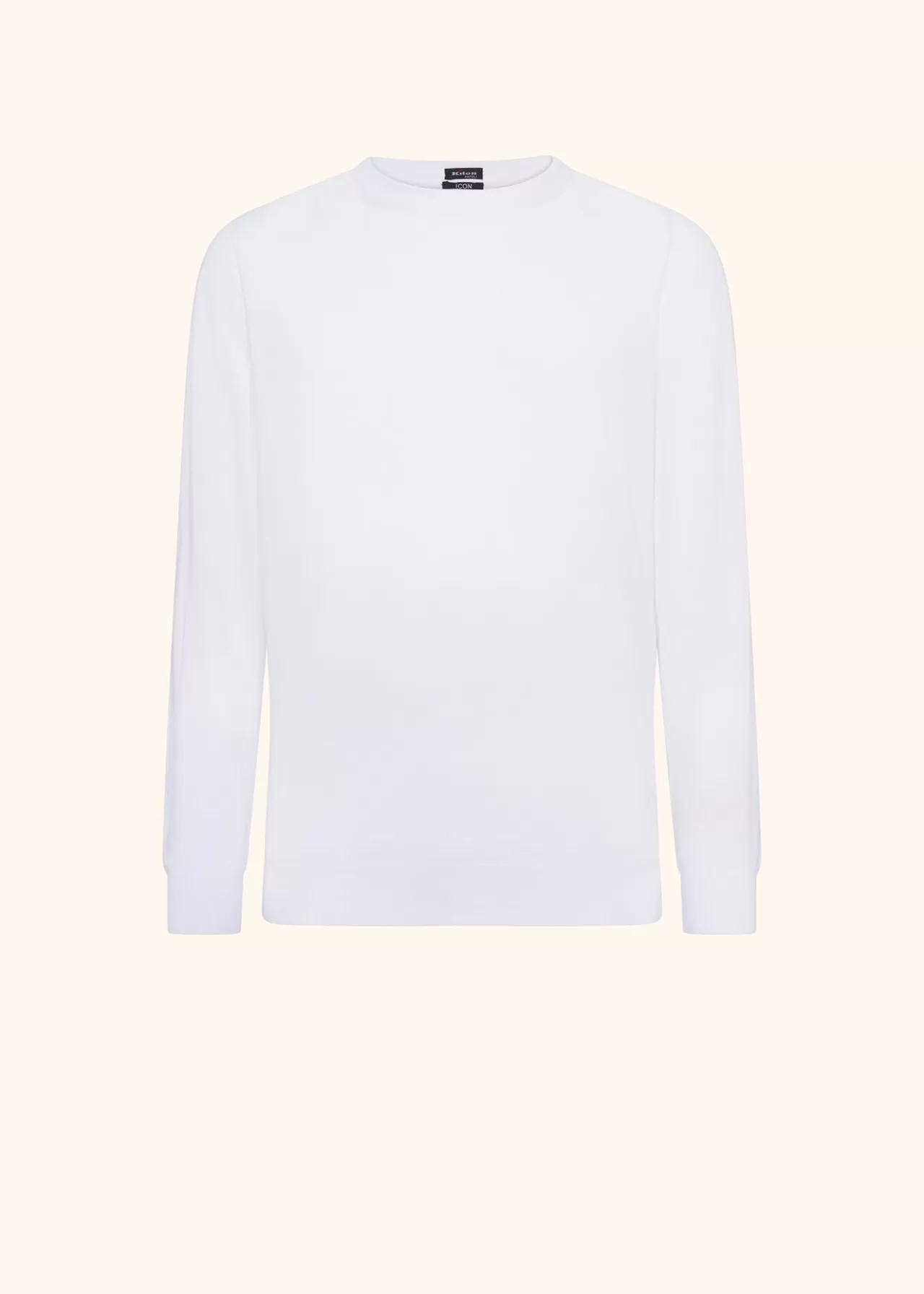 Best Kiton Jersey Round Neck L/S Cotton