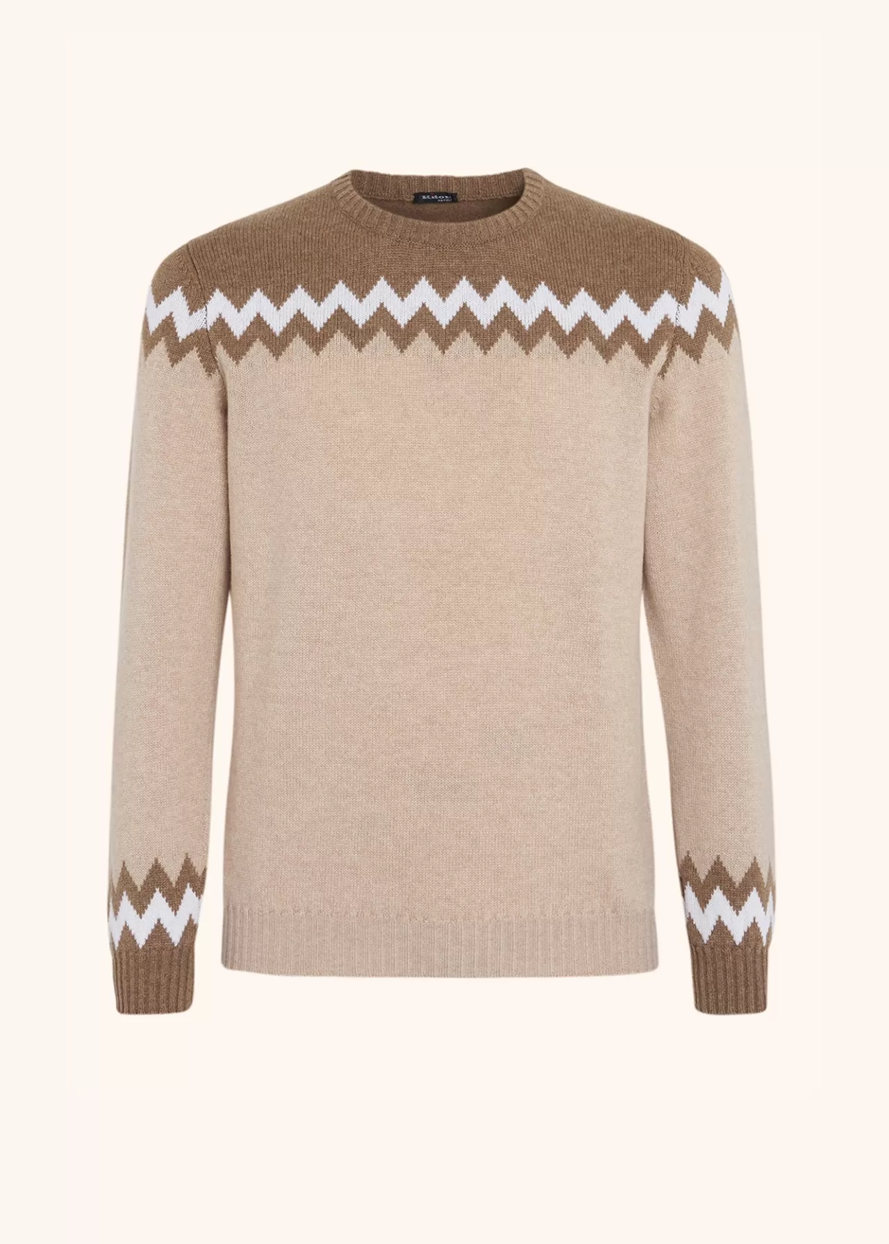 Sale Kiton Jersey Roundneck Cashmere