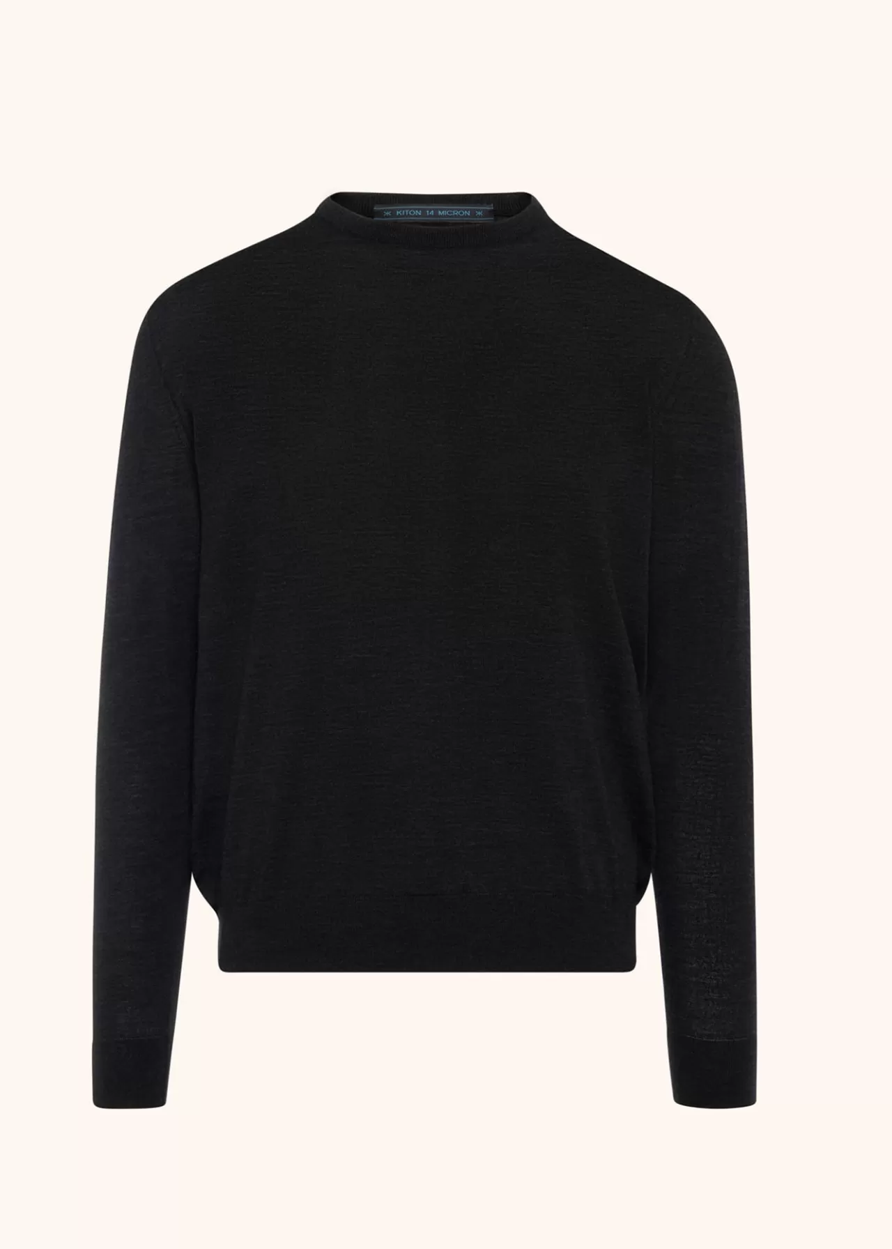 Outlet Kiton Jersey Roundneck Wool