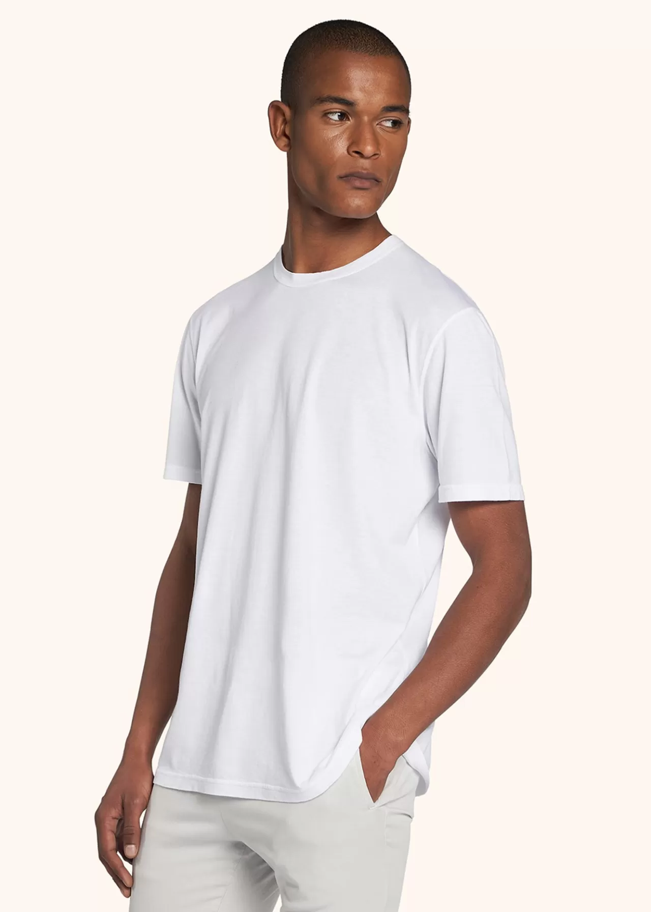 Best Kiton Jersey T-Shirt S/S Cotton