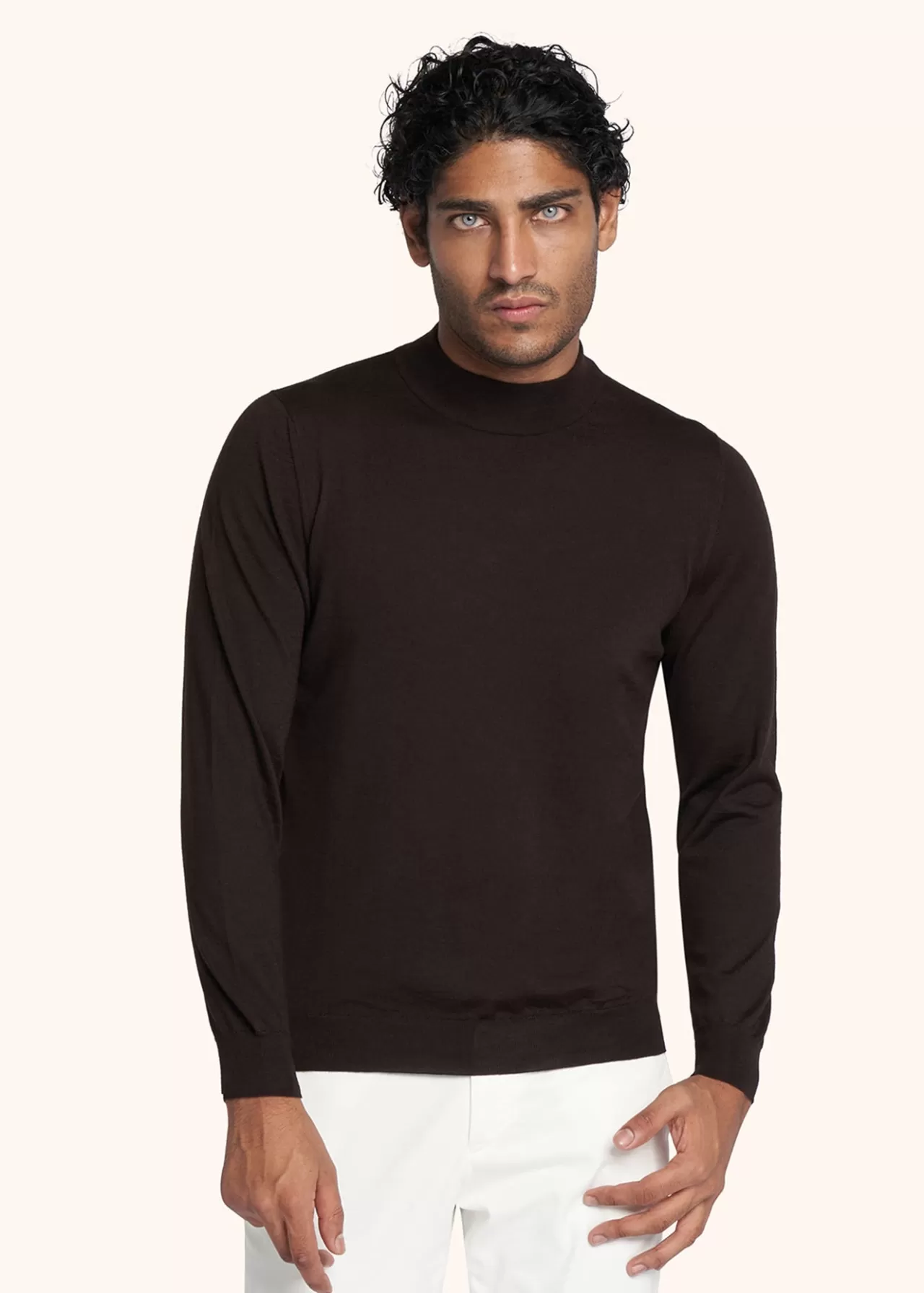 Online Kiton Jersey Turtelneck Cashmere