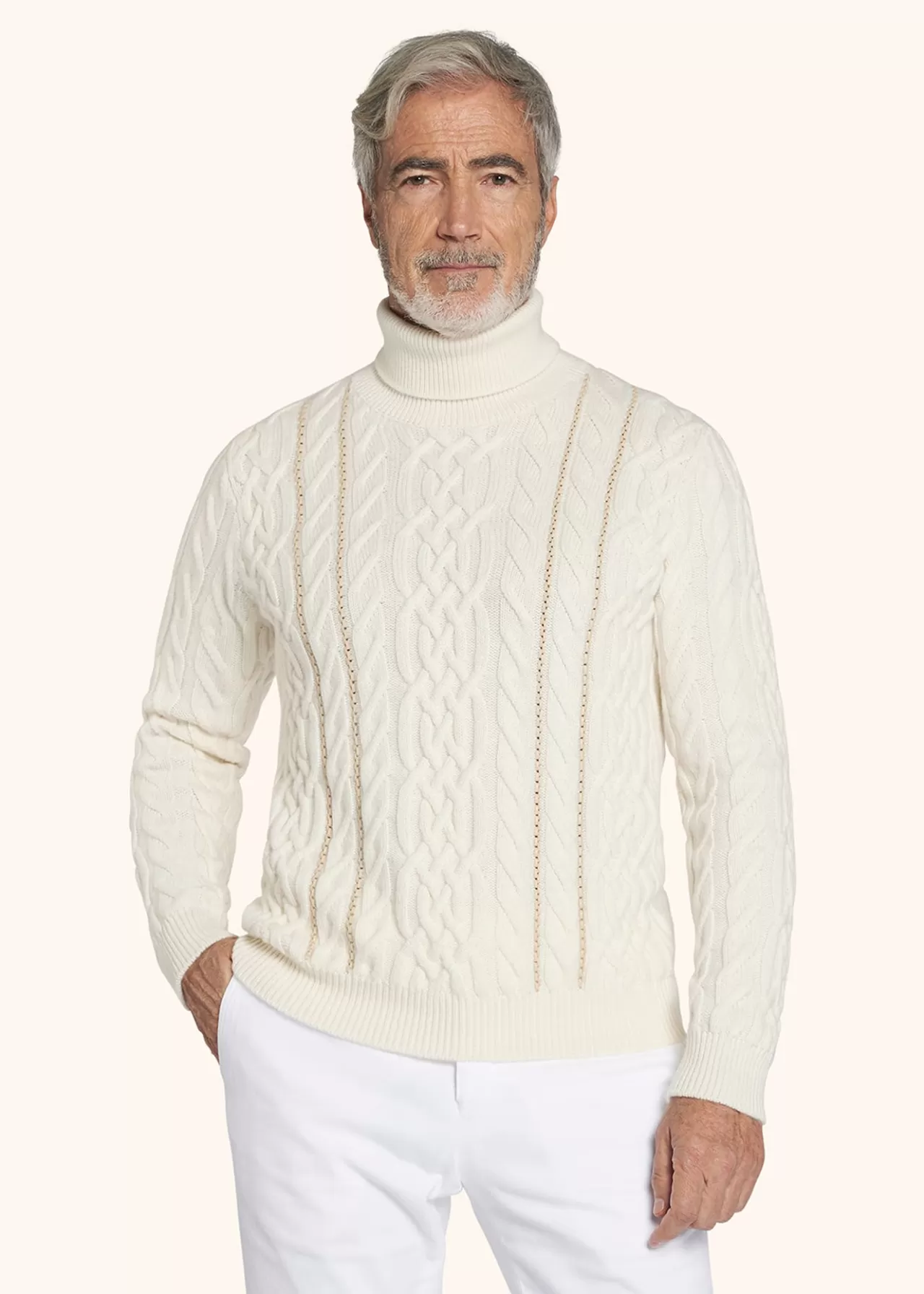 Best Sale Kiton Jersey Turtleneck Cashmere