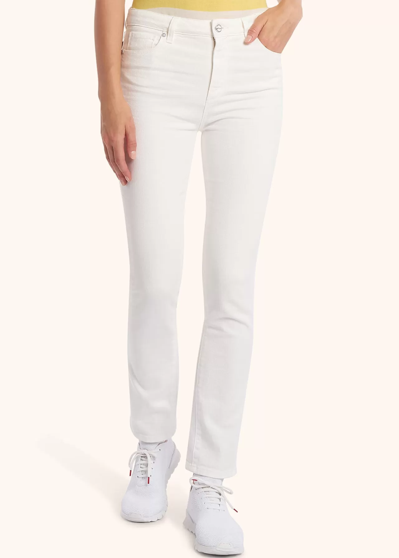 Best Kiton Jns Trousers Cotton White