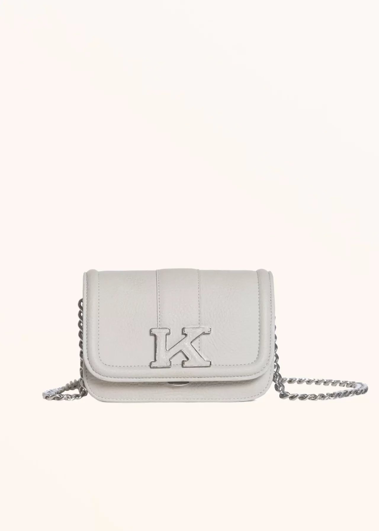 Sale Kiton Mini Sofia - Bag Deerskin Medium Grey