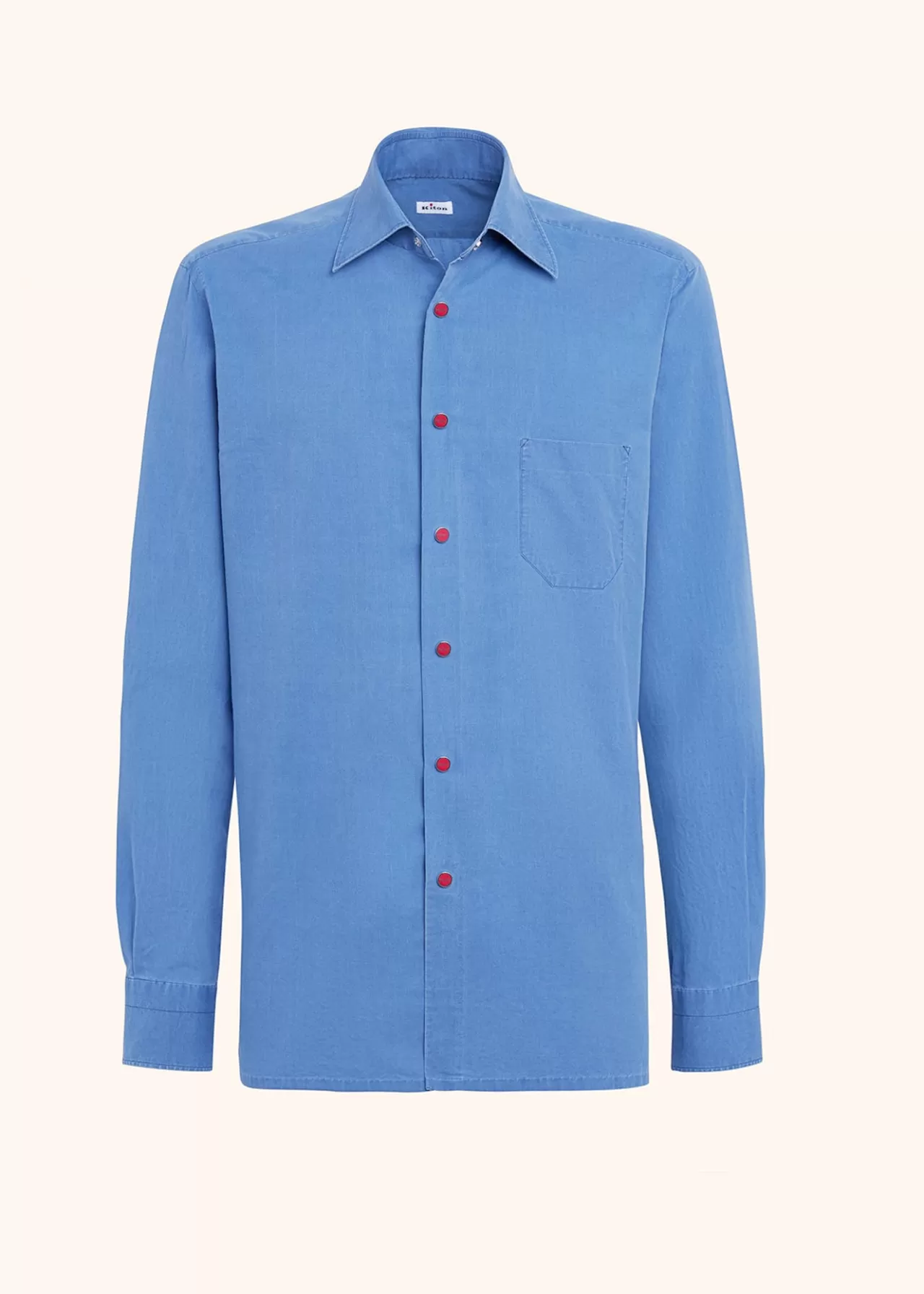 Fashion Kiton Nerano - Shirt Cotton Indigo