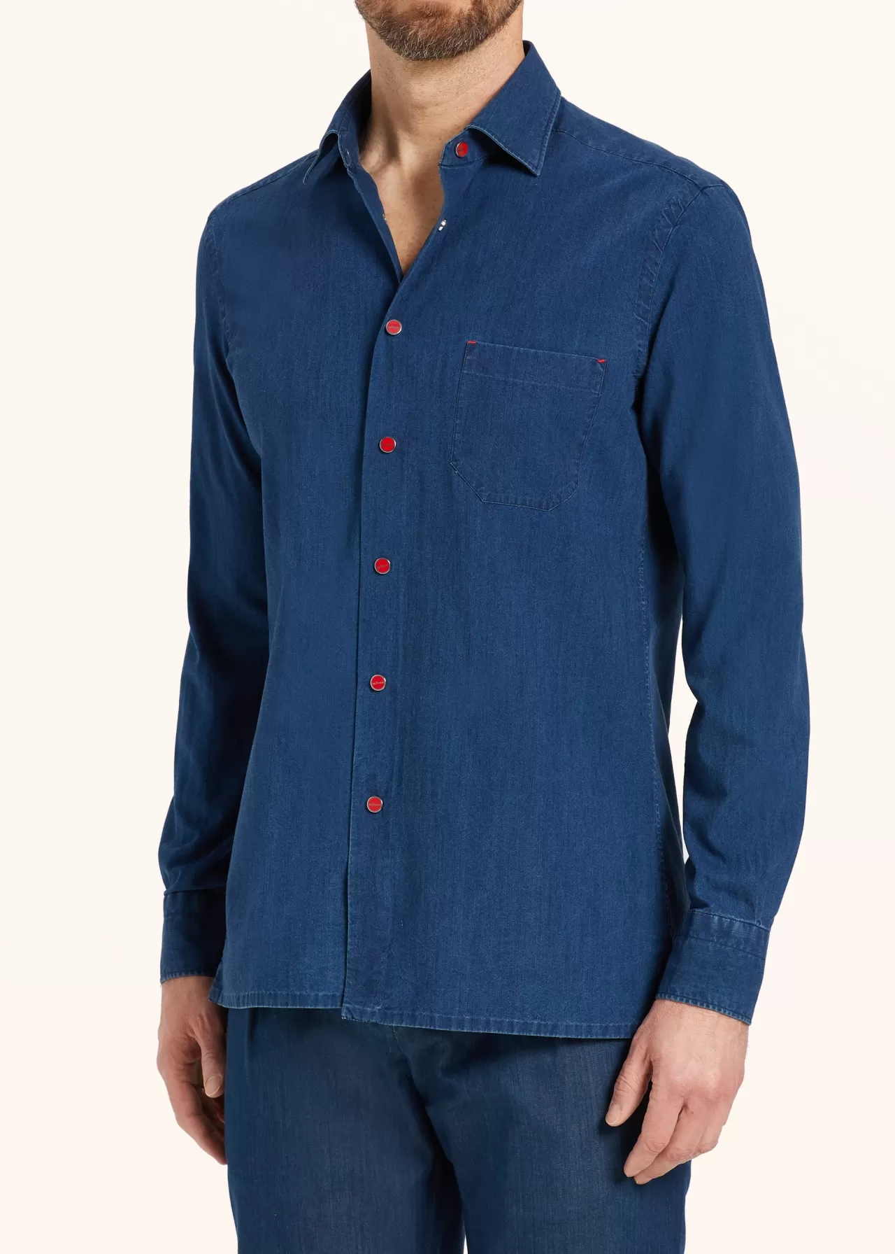 Discount Kiton Nerano - Shirt Cotton Jeans