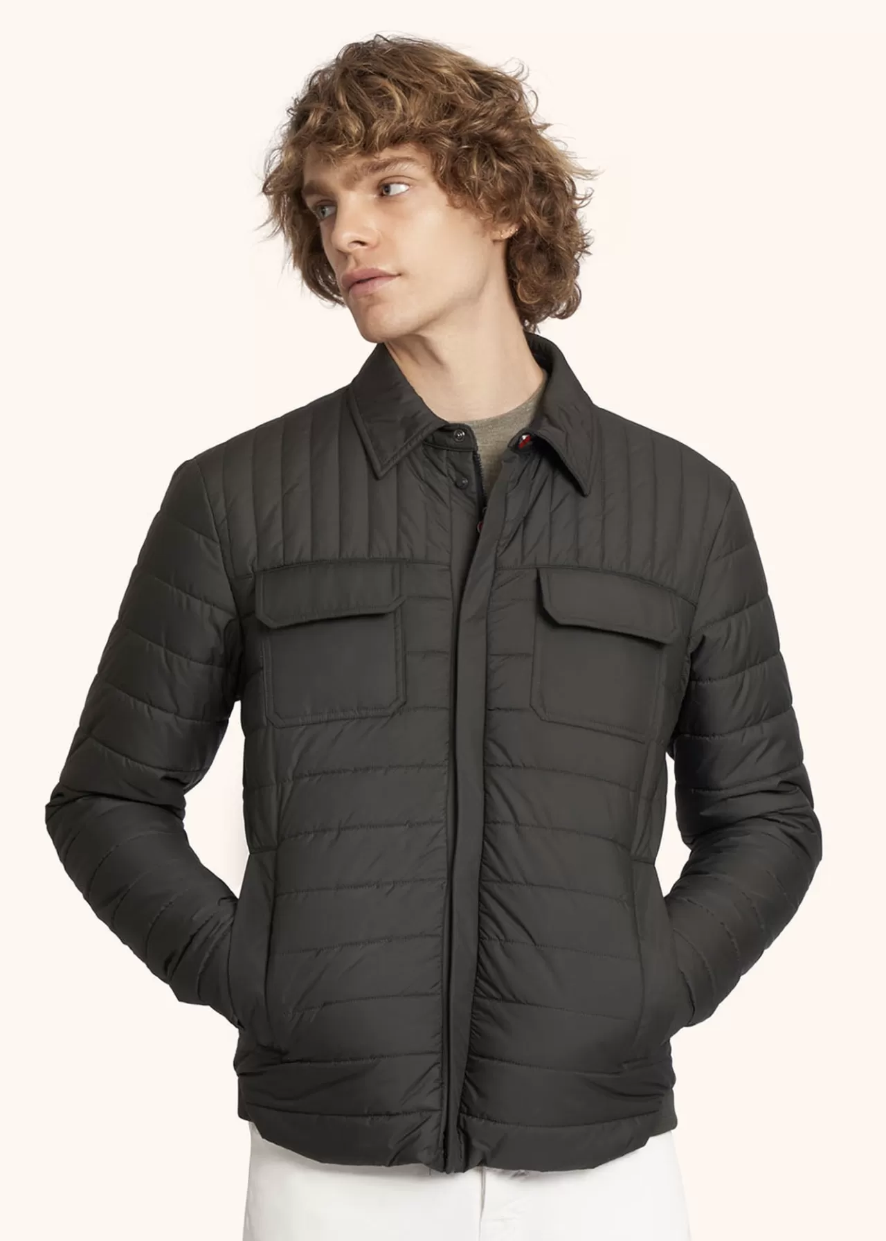 Best Kiton Outdoor Jacket Polyester Military Green