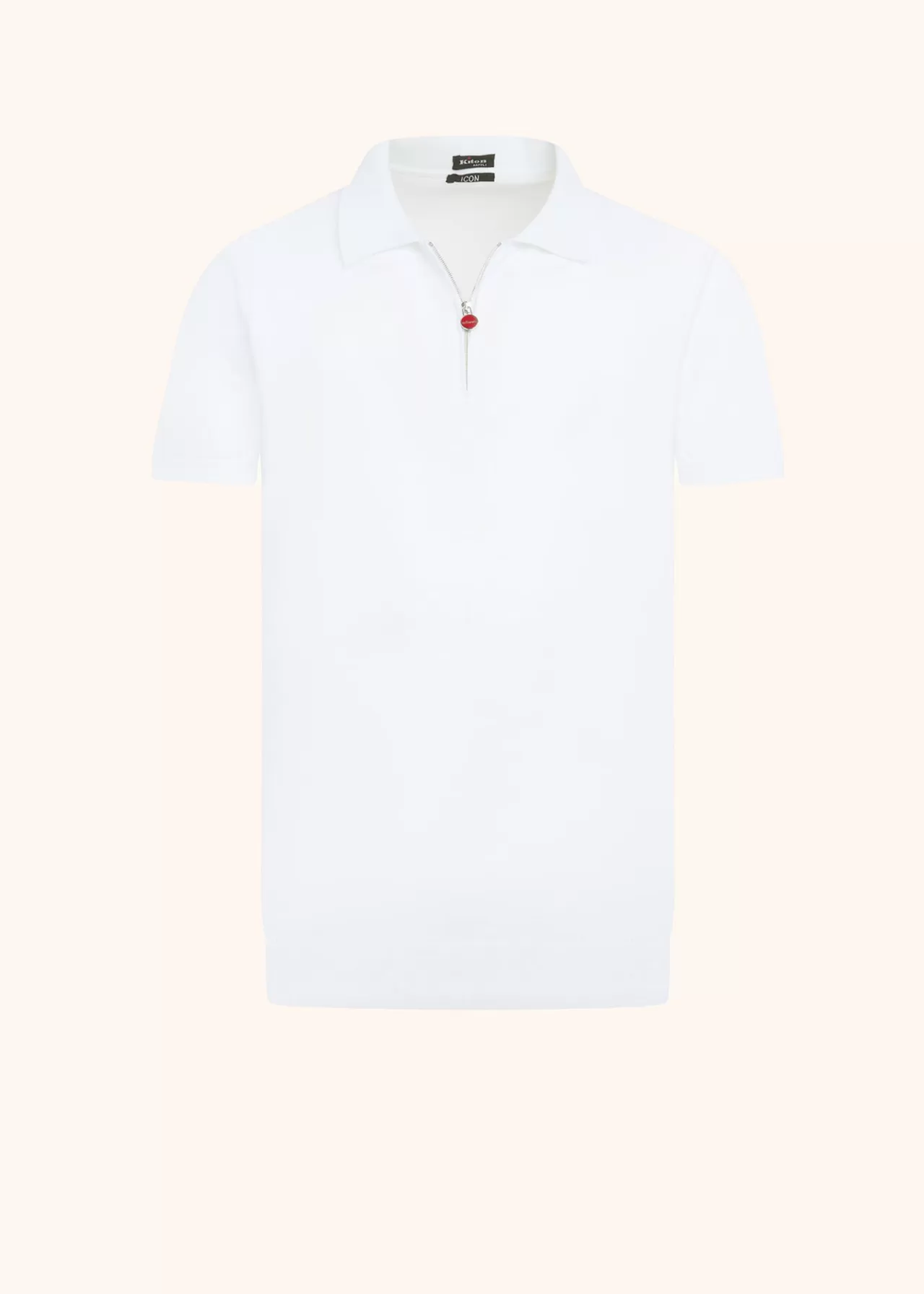 Cheap Kiton Poloshirt Cotton White