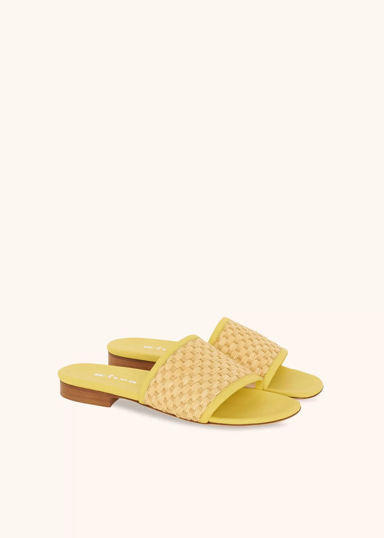 Fashion Kiton Sandal Straw Natur