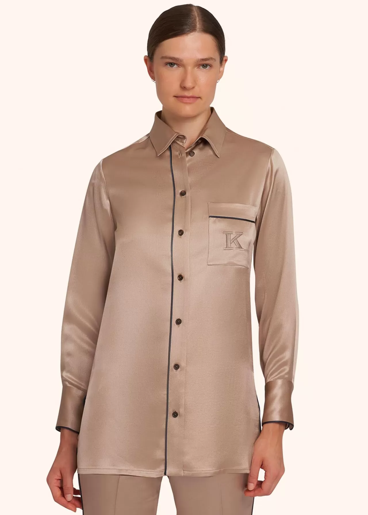 Flash Sale Kiton Shirt Silk