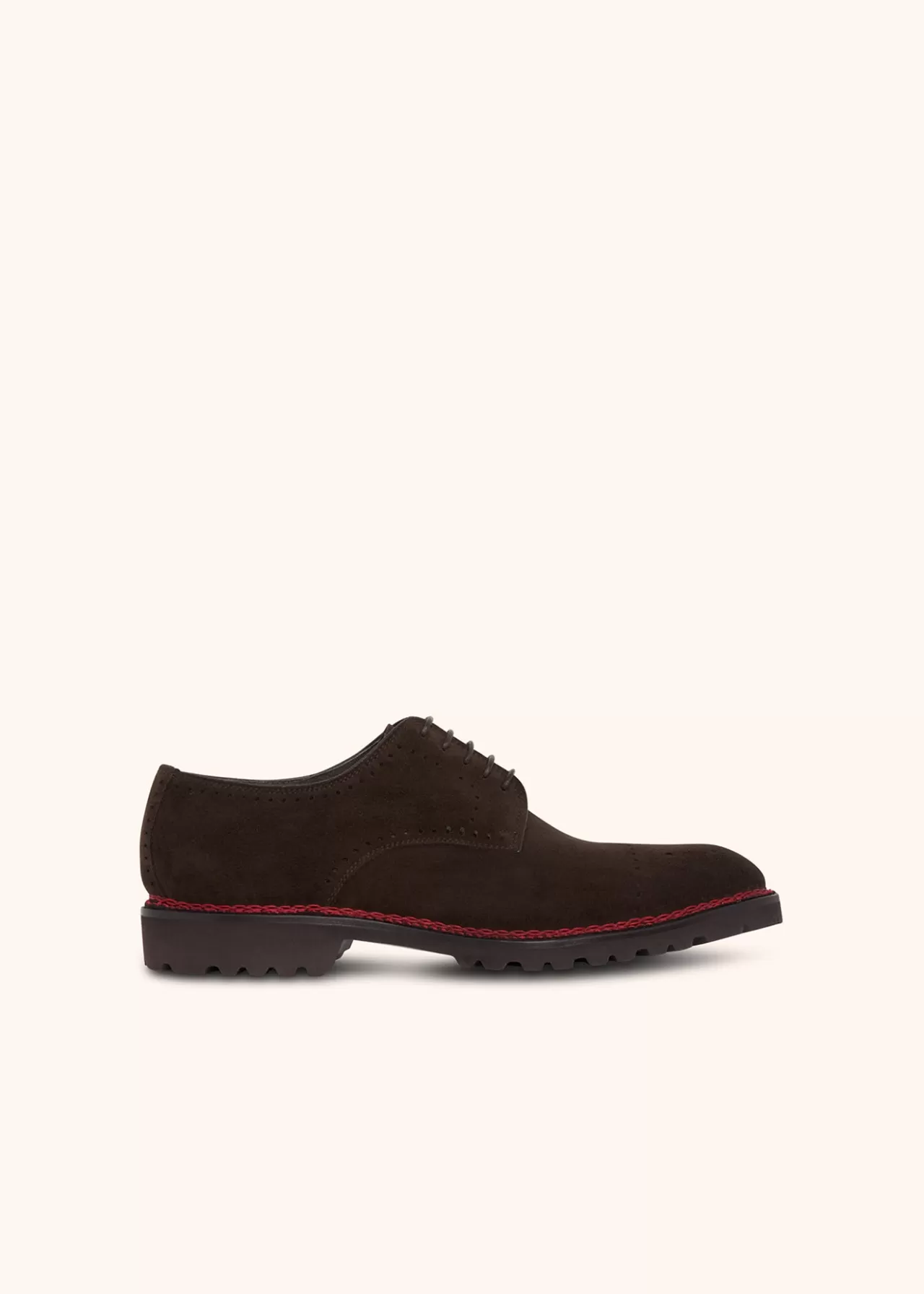 Discount Kiton Shoes Calfskin Chestnut