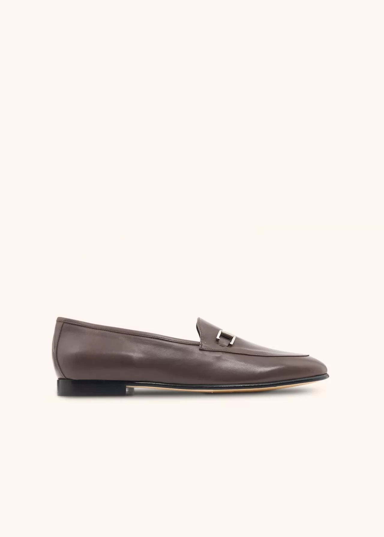 Shop Kiton Shoes Lambskin Mud