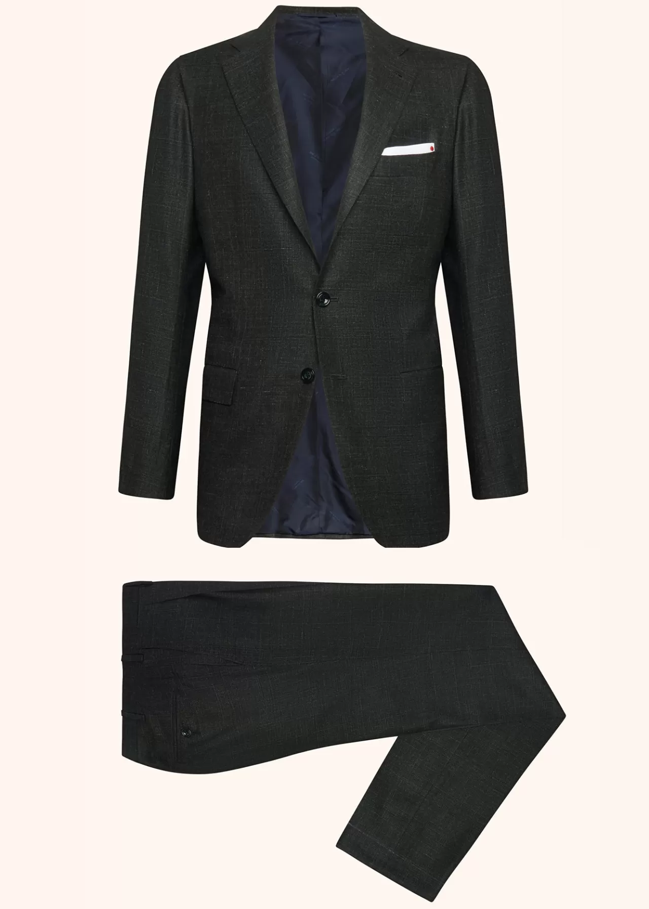 Sale Kiton Suit Cashmere Green