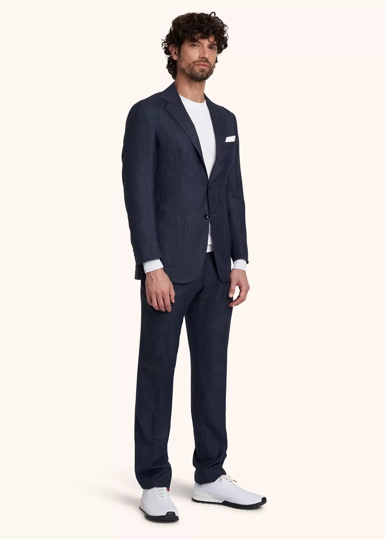 New Kiton Suit Cashmere Blue