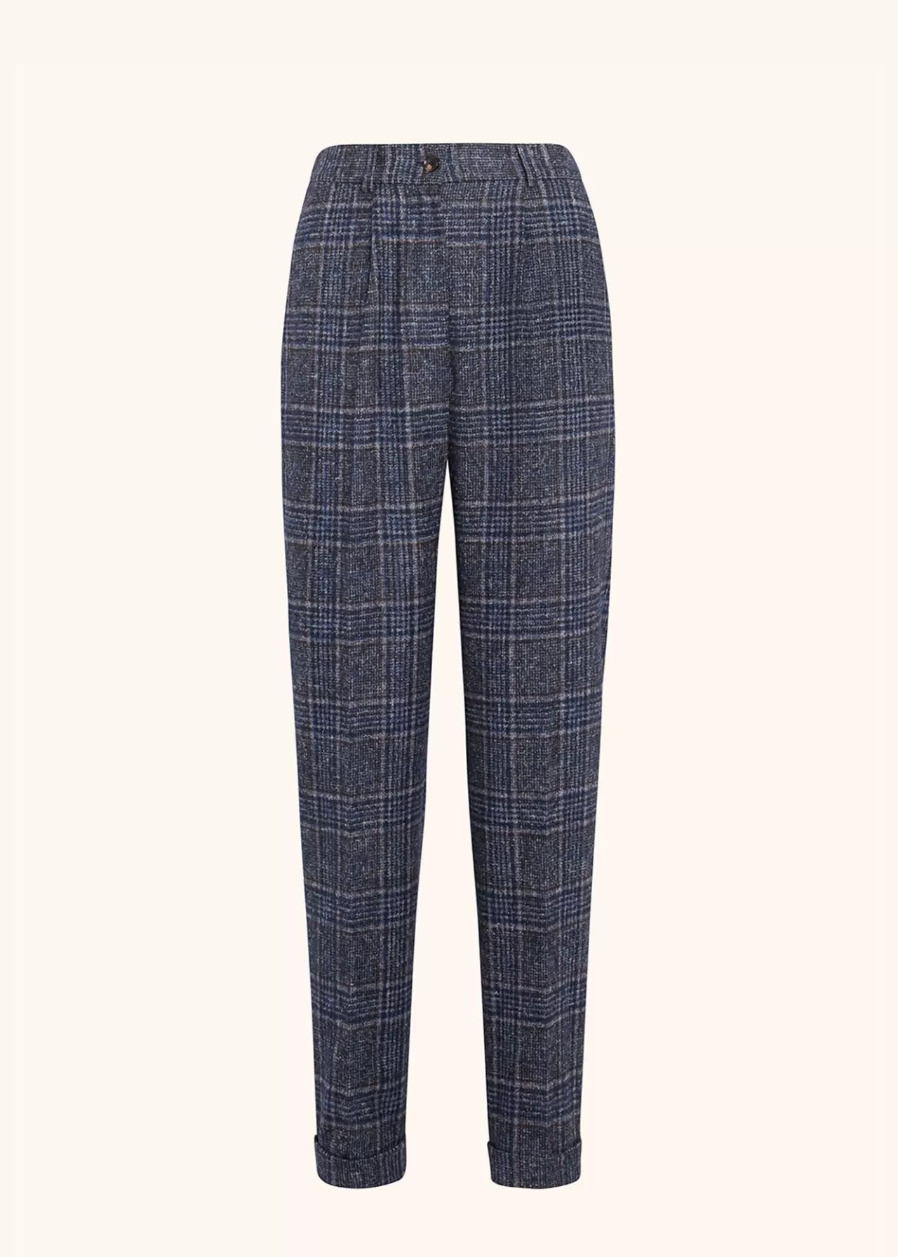 Flash Sale Kiton Trousers Alpaca Navy Blue