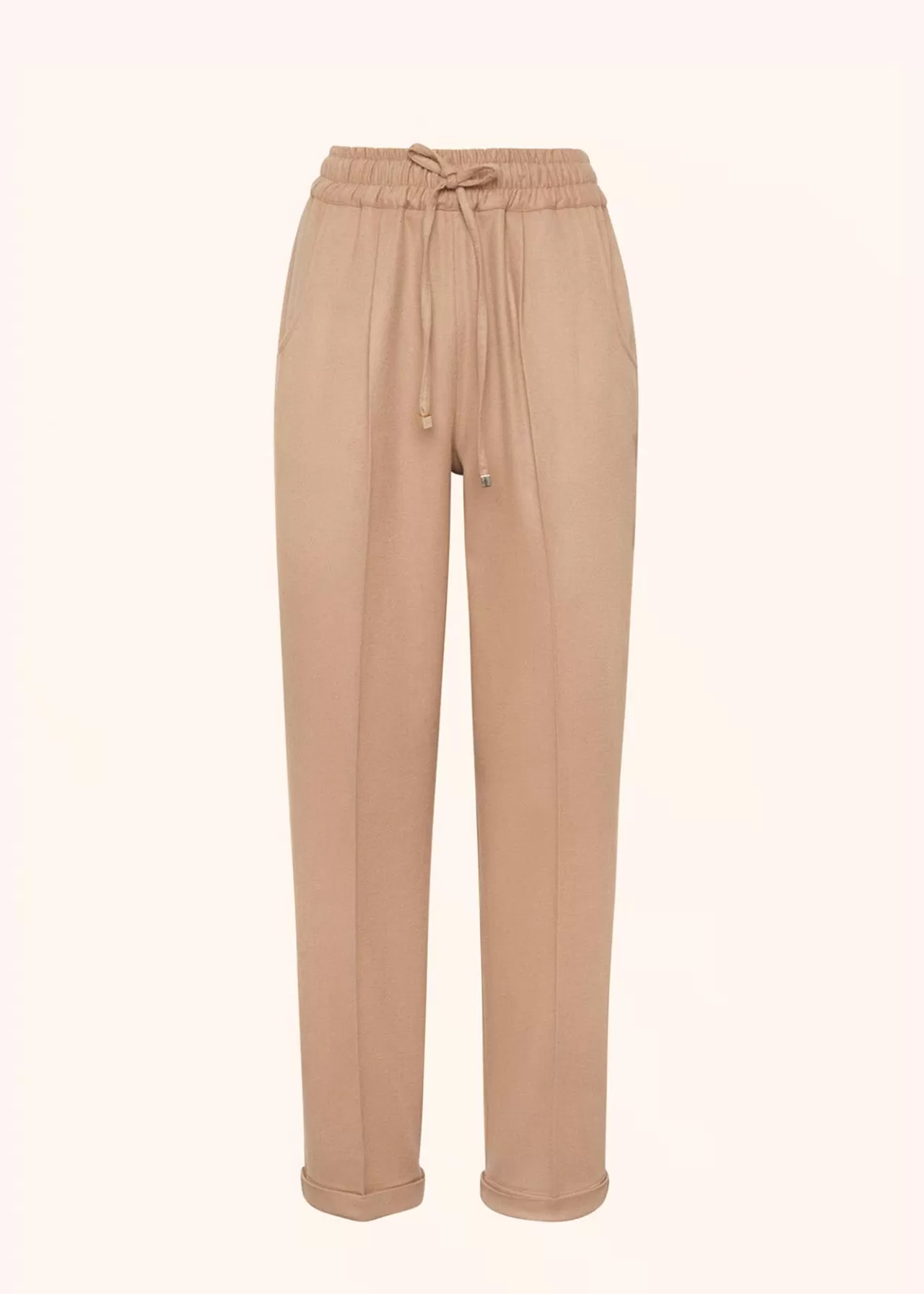 Cheap Kiton Trousers Cashmere Sand