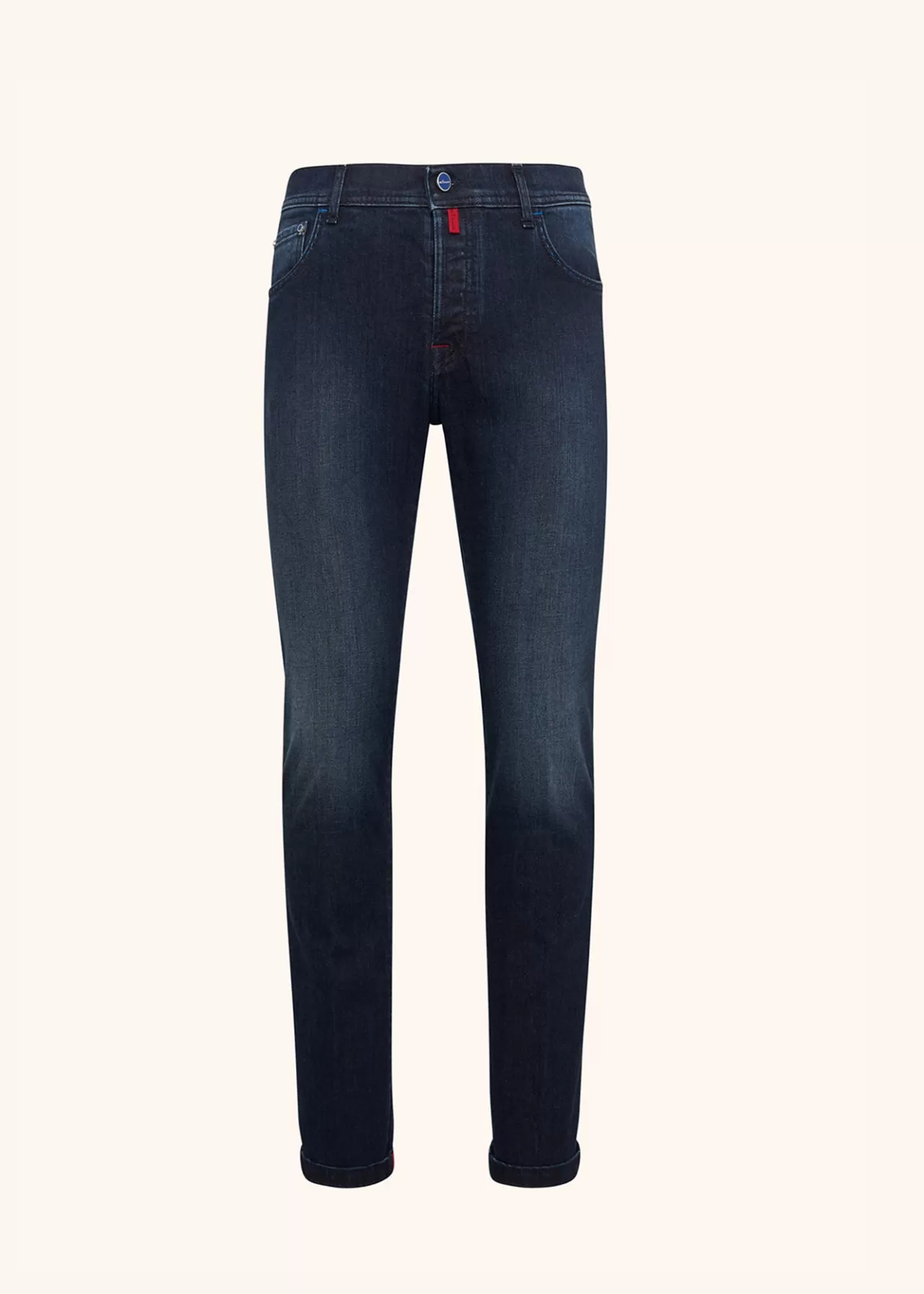 Online Kiton Trousers Cotton Indigo