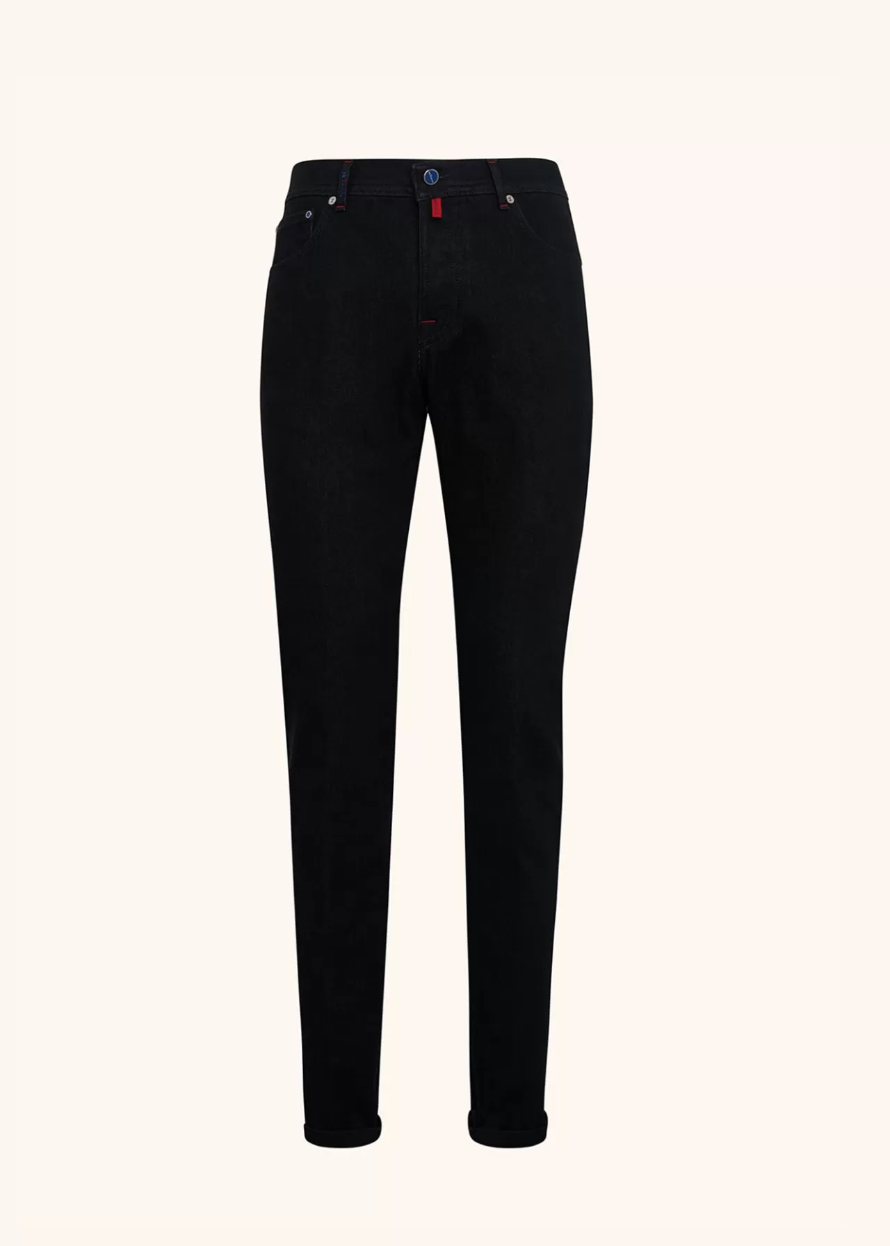 Sale Kiton Trousers Cotton Black