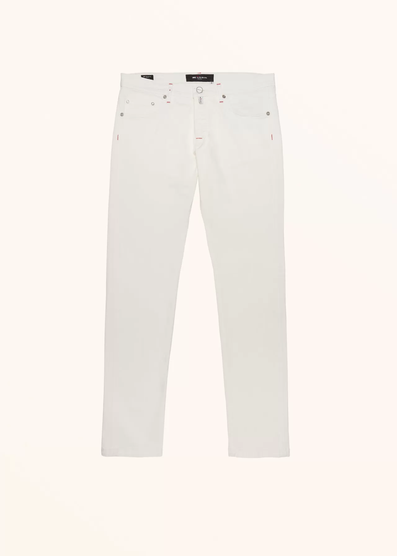 Online Kiton Trousers Cotton Ivory