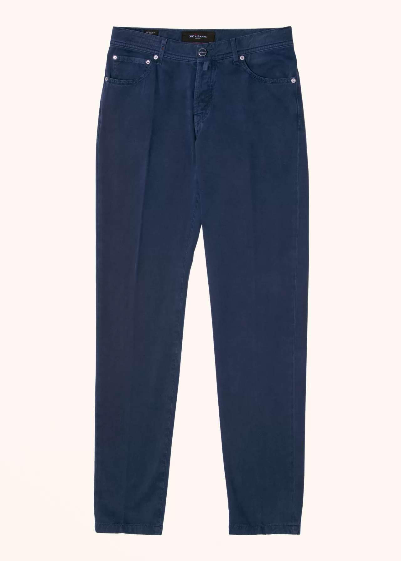 Clearance Kiton Trousers Cotton Royal Blue