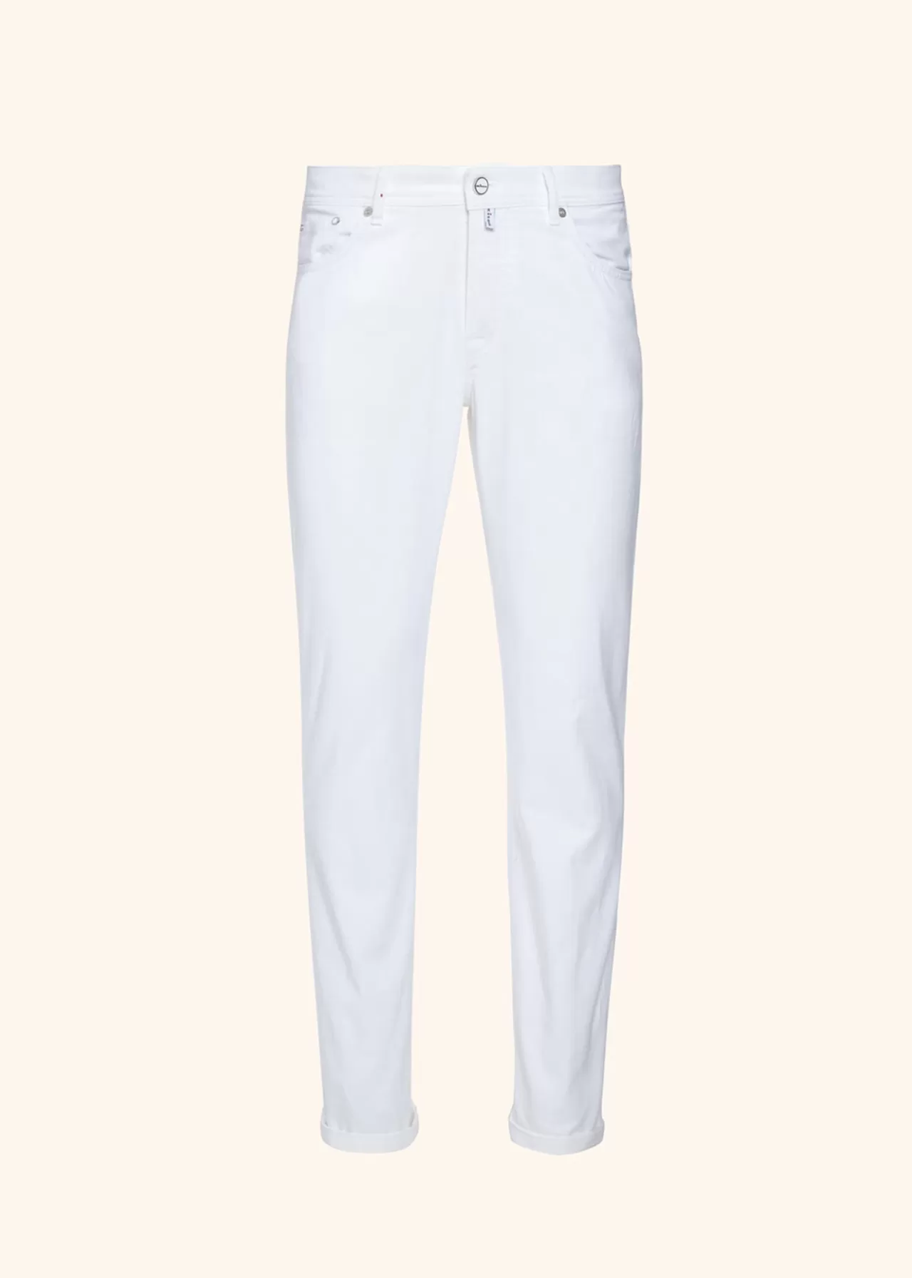 Clearance Kiton Trousers Cotton White