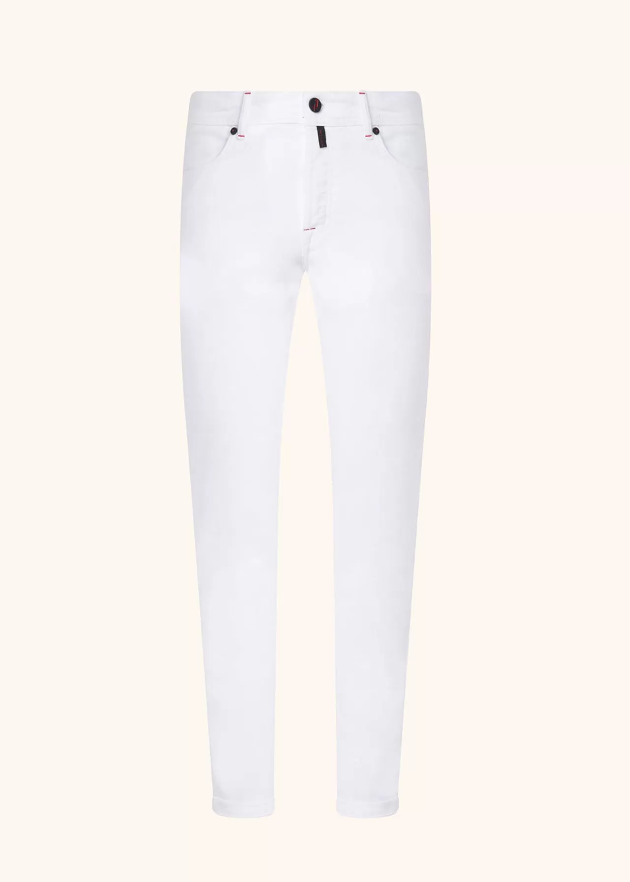 Clearance Kiton Trousers Cotton White