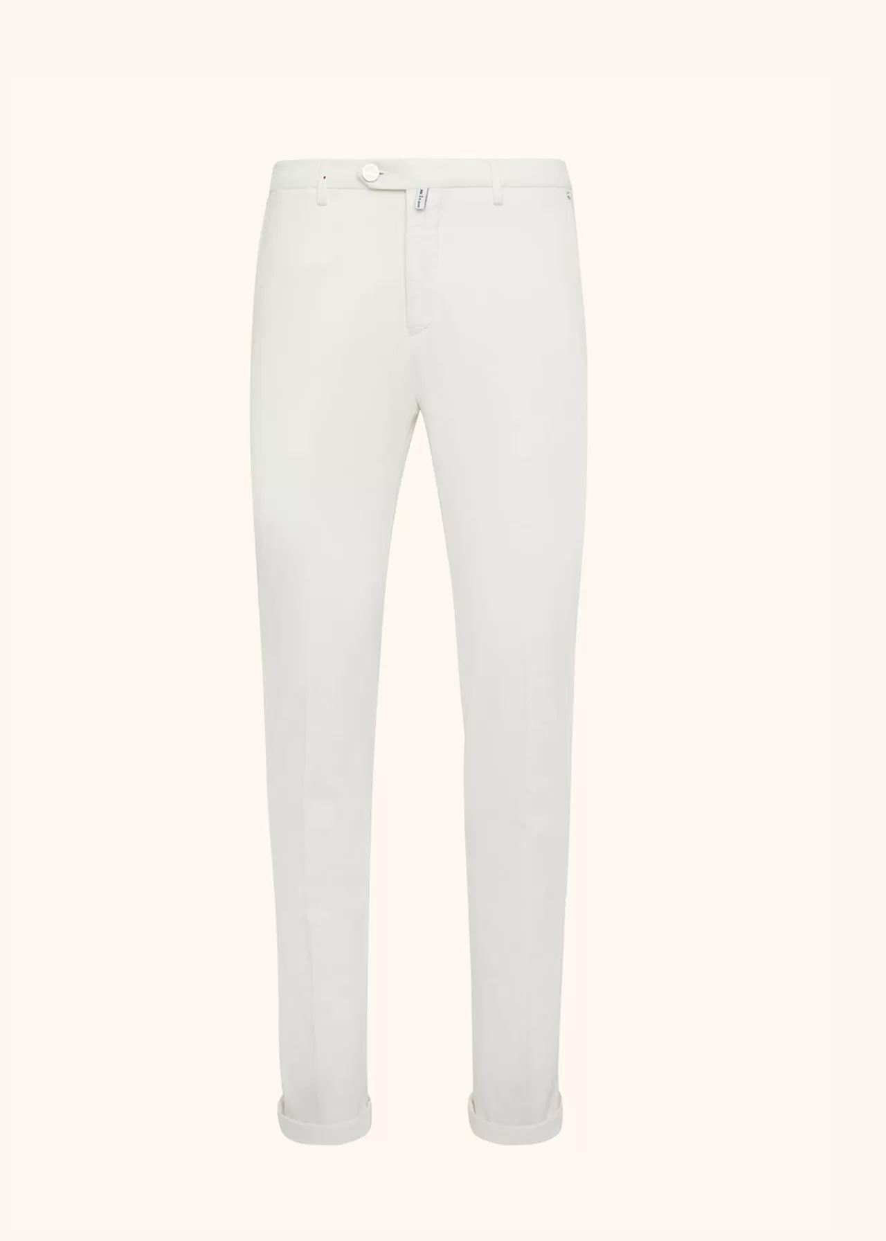 Cheap Kiton Trousers Cotton Ivory