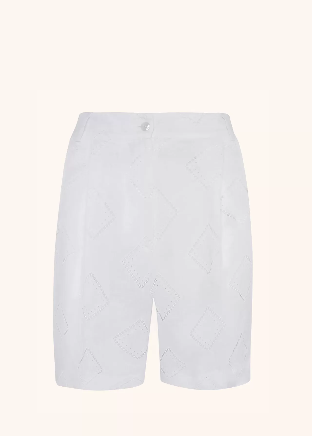 Clearance Kiton Trousers Linen White