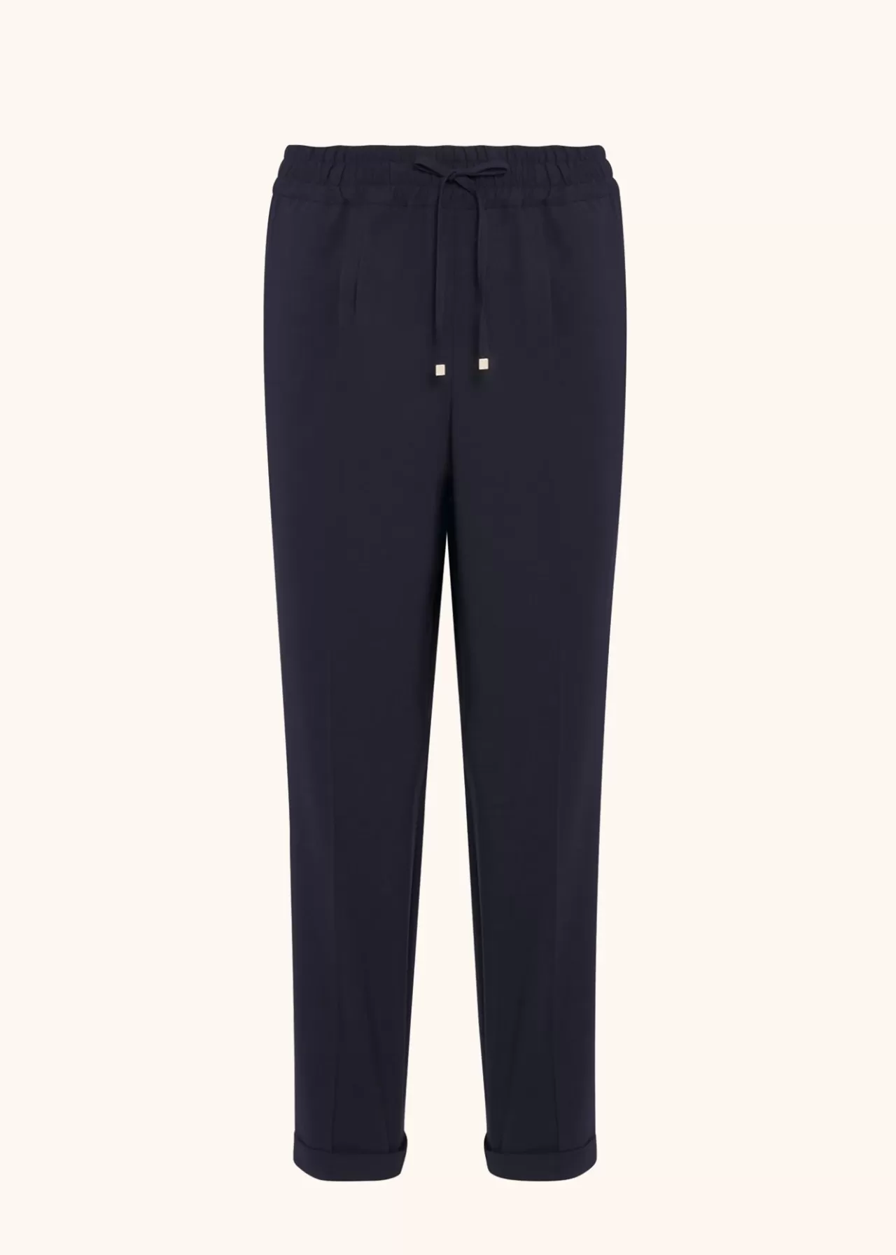 Clearance Kiton Trousers Virgin Wool Blue