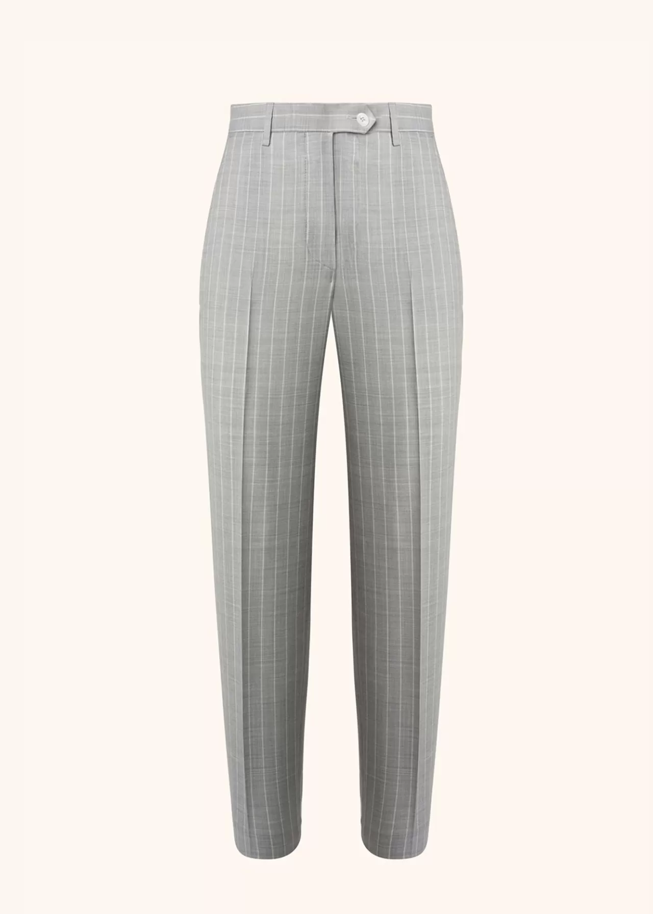 Online Kiton Trousers Wool Grey